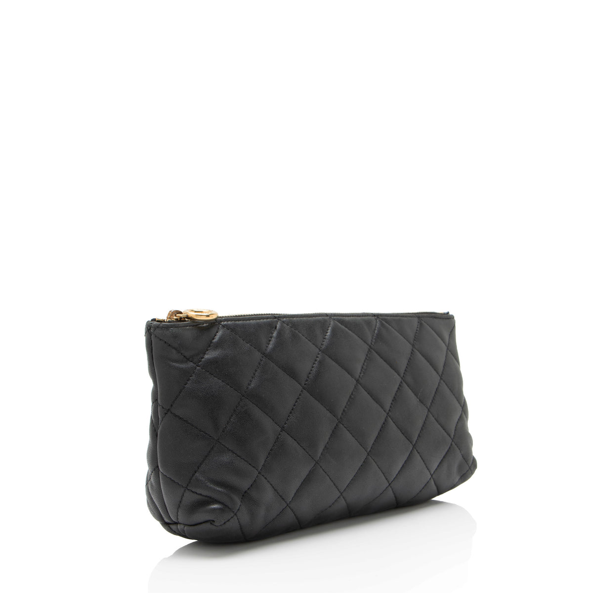 Saint Laurent Quilted Lambskin Pouch