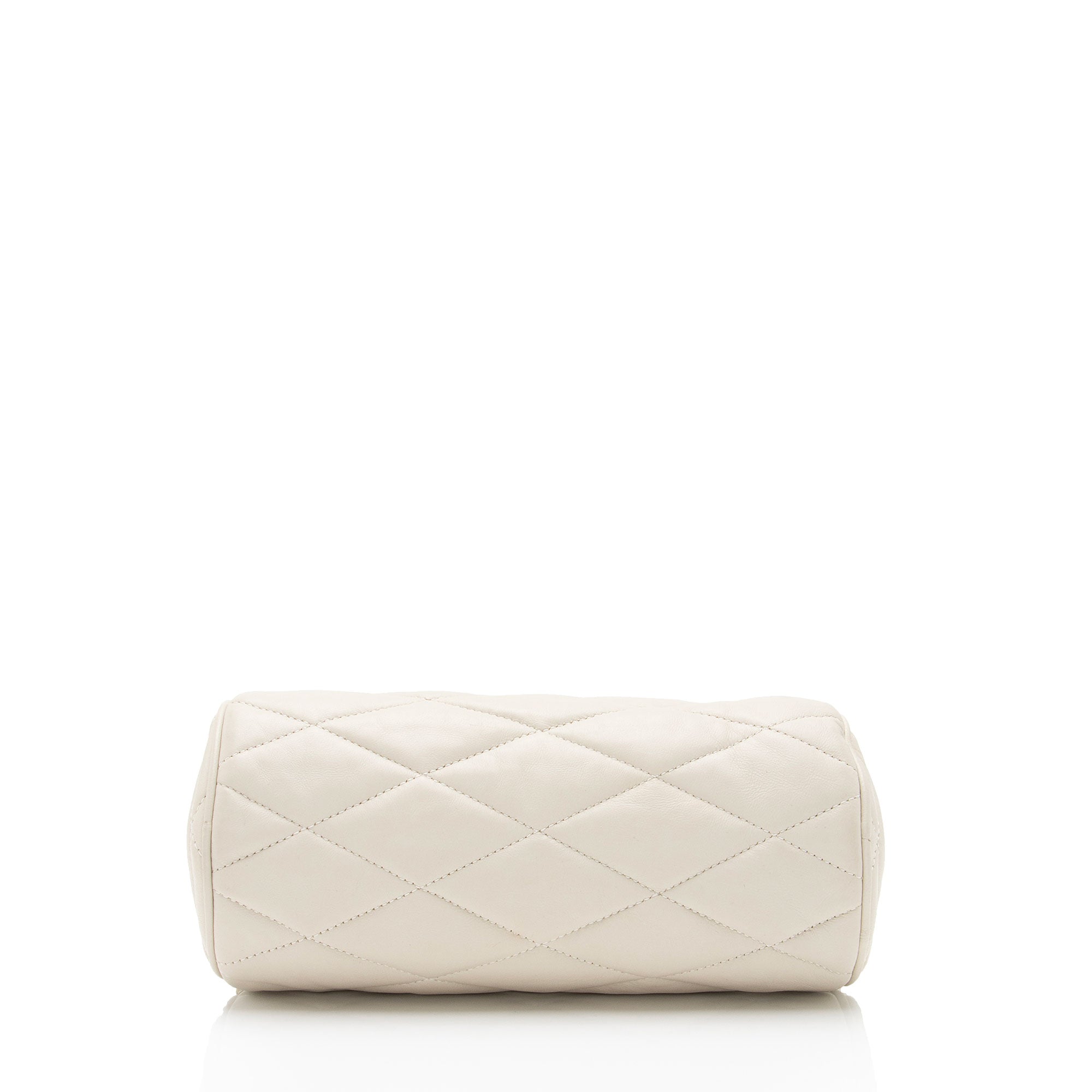 Saint Laurent Quilted Lambskin Sade Mini Tube Bag (SHF-SBssyh)