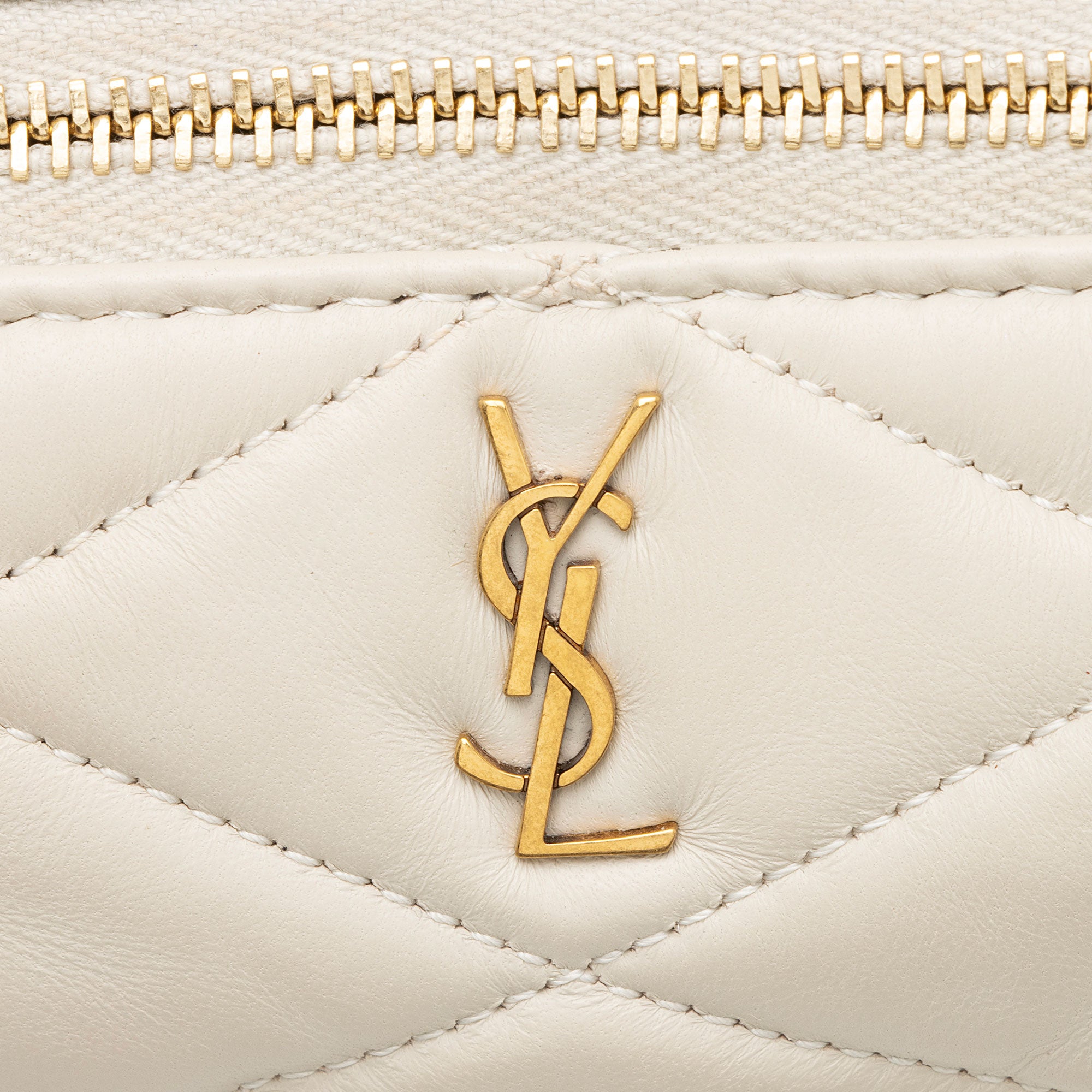 Saint Laurent Quilted Lambskin Sade Mini Tube Bag (SHF-SBssyh)