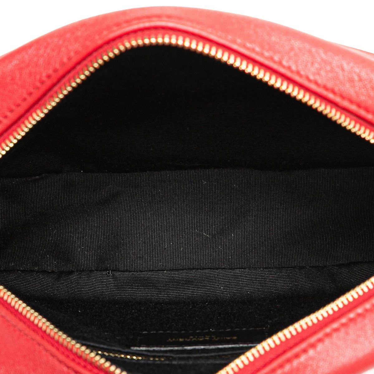 Saint Laurent Quilted Lambskin Victoire Camera Bag