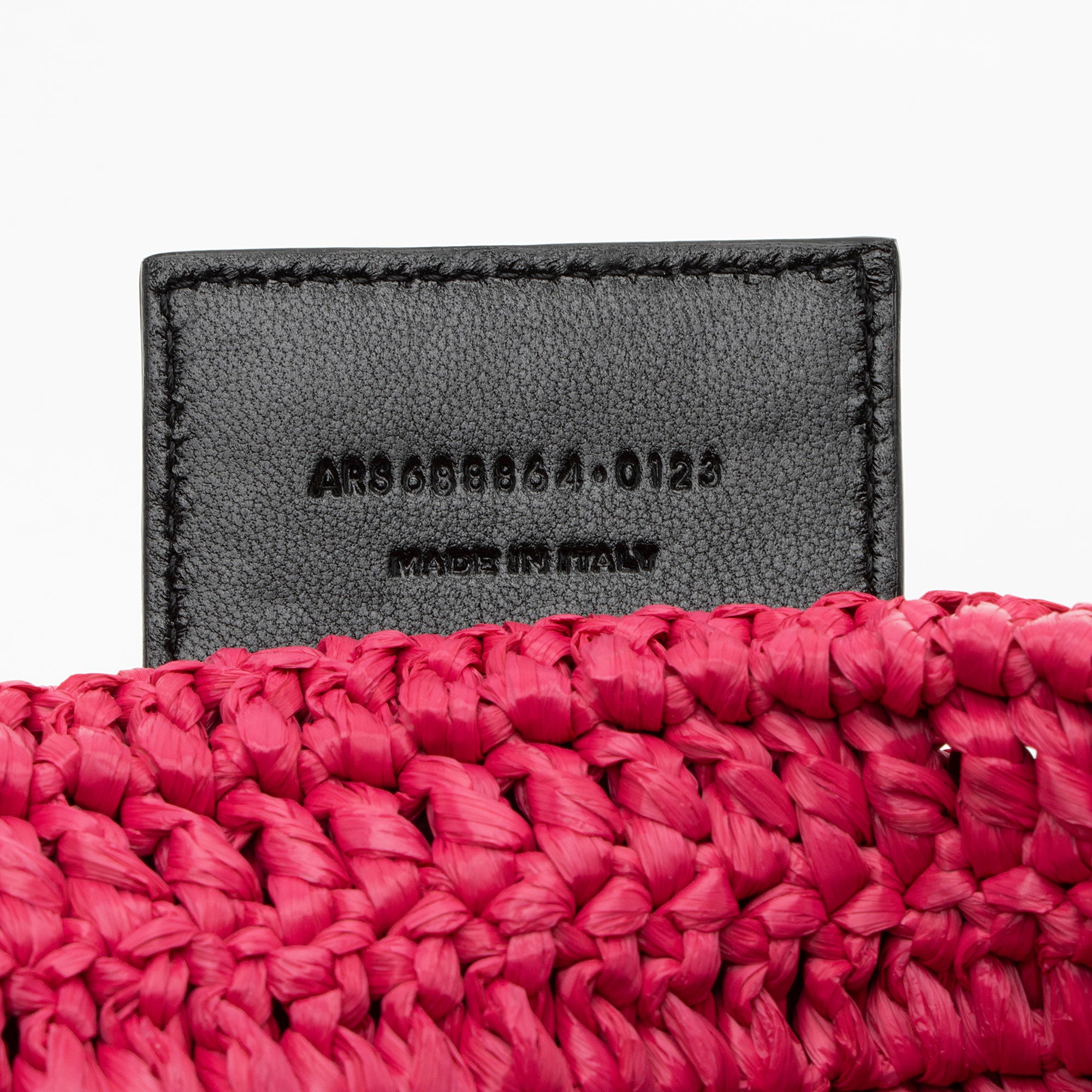 Saint Laurent Raffia Crochet Rive Gauche Tote