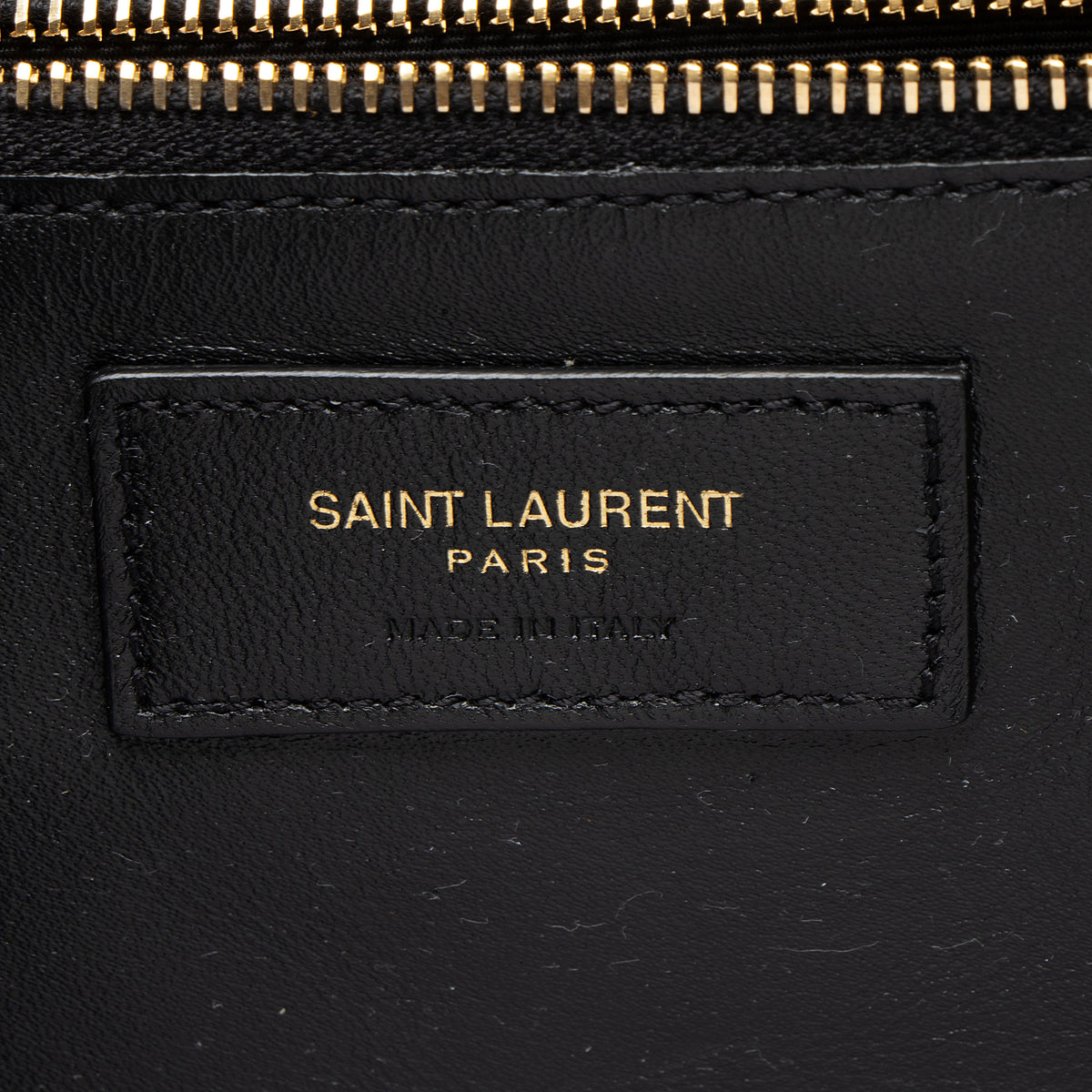 Saint Laurent Satin Monogram Gaby Chain Envelope Bag