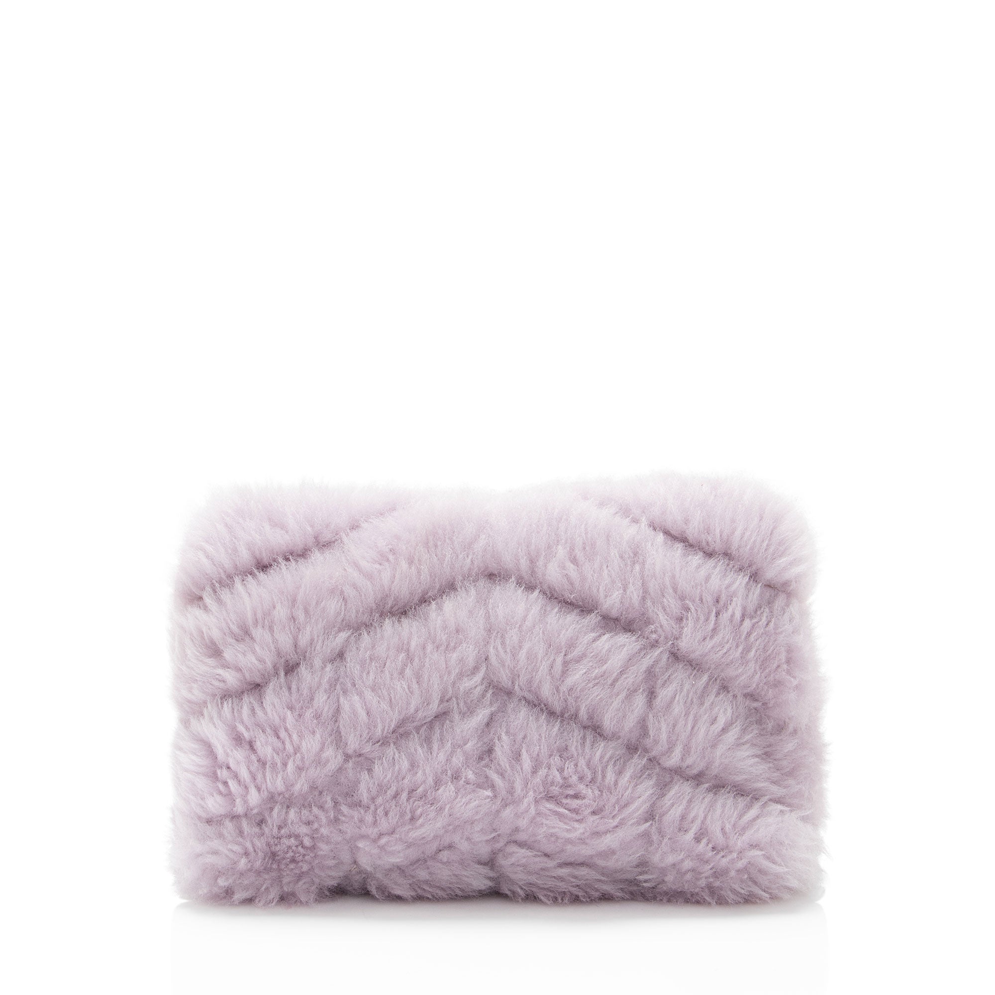 Saint Laurent Shearling Puffer LouLou Clutch