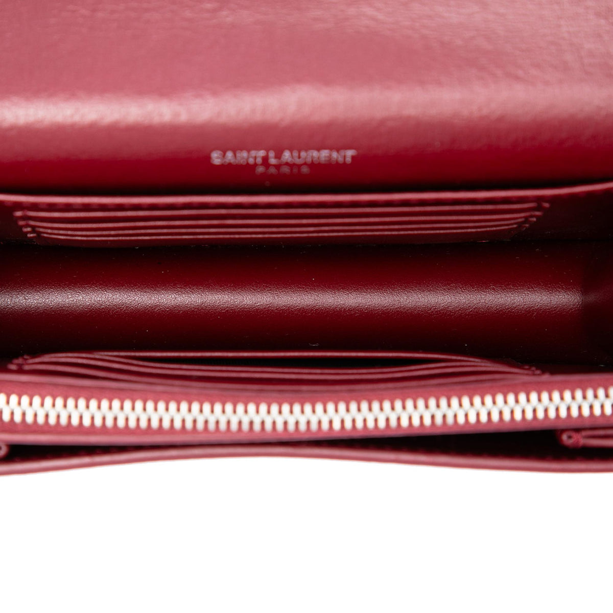 Saint Laurent Small Calfskin Monogram Sunset Crossbody