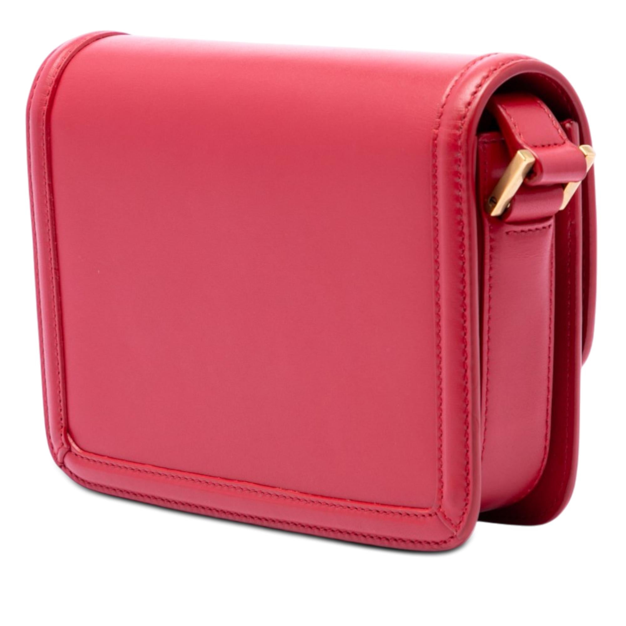 Saint Laurent Small Calfskin Solferino Satchel In Box