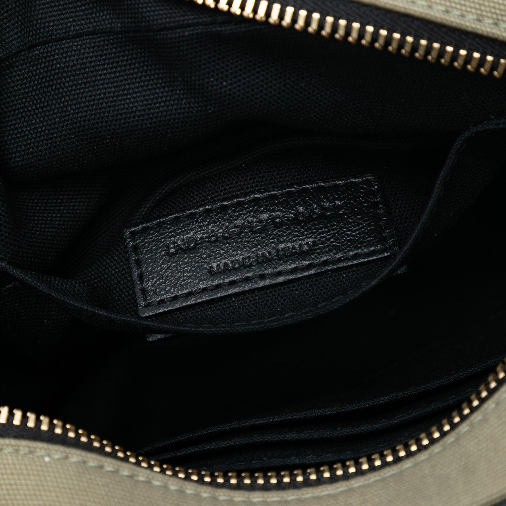 Saint Laurent Small Canvas Camp Camera Bag