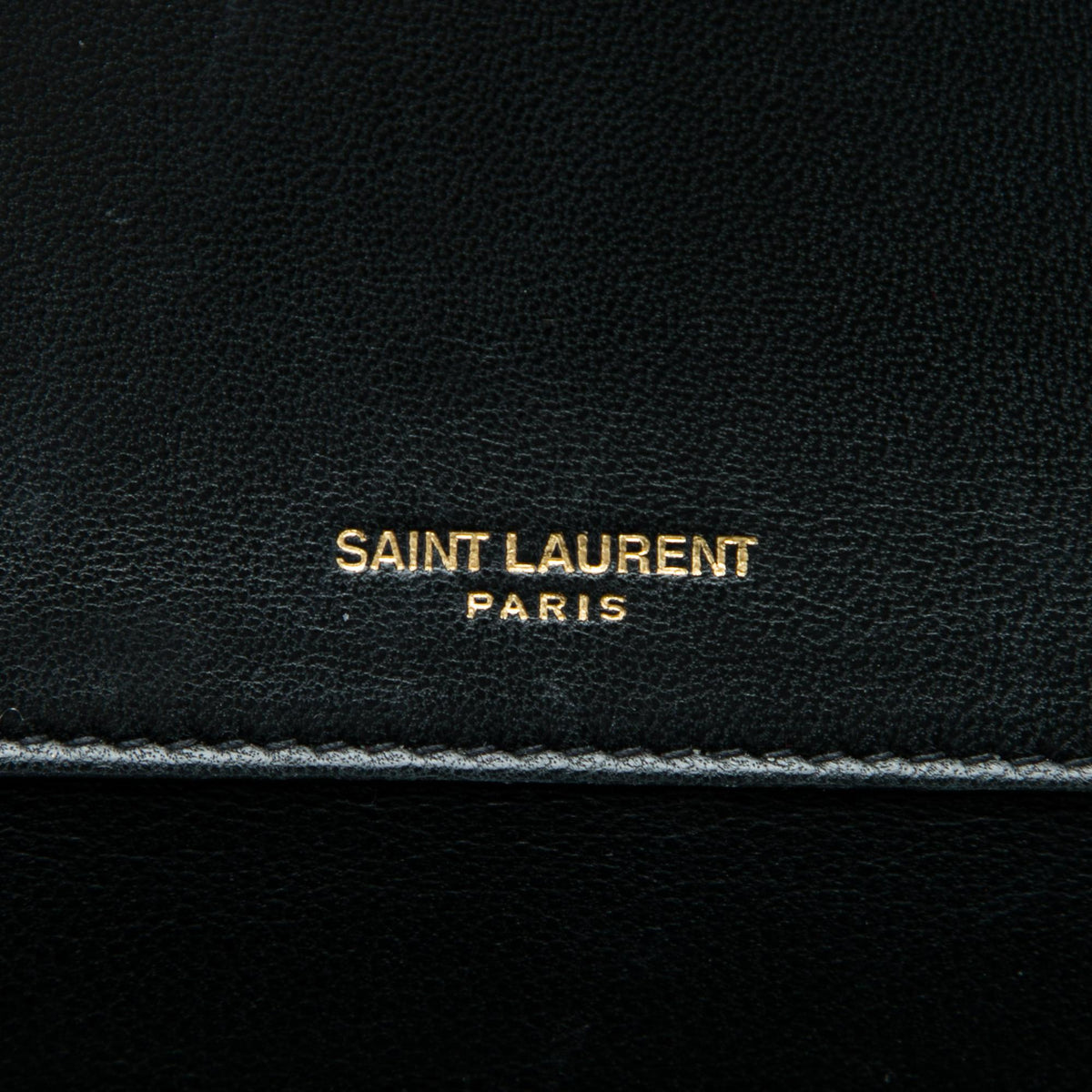 Saint Laurent Small Chevron Lambskin Monogram Sulpice Bag