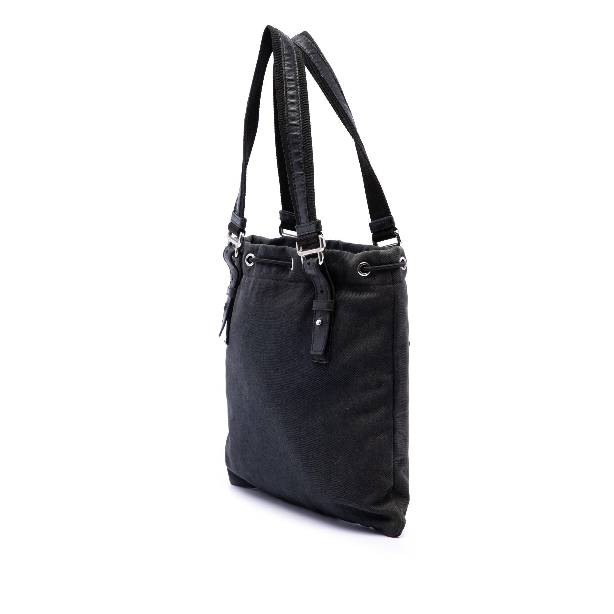 Saint Laurent Small Denim Monogram Kahala Tote