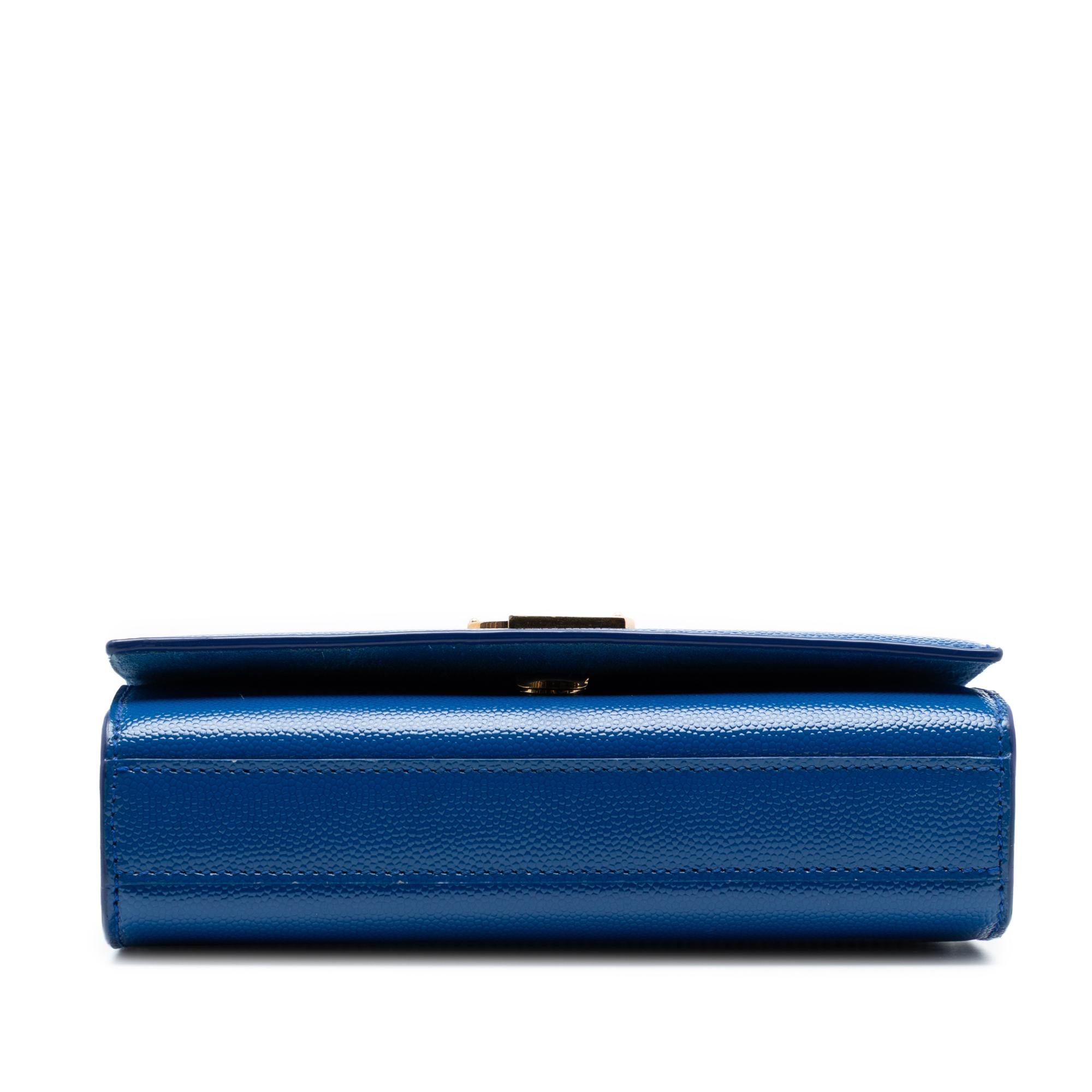 Saint Laurent Small Grain De Poudre Monogram Kate Crossbody