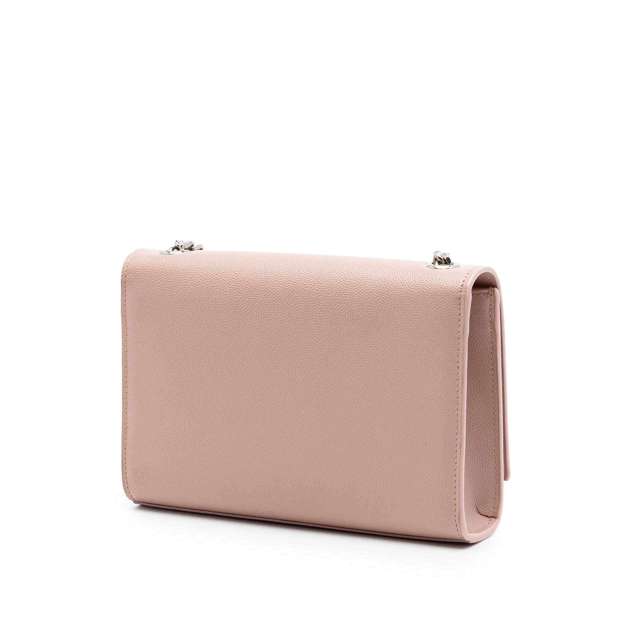 Saint Laurent Small Grain de Poudre Monogram Kate Tassel Crossbody
