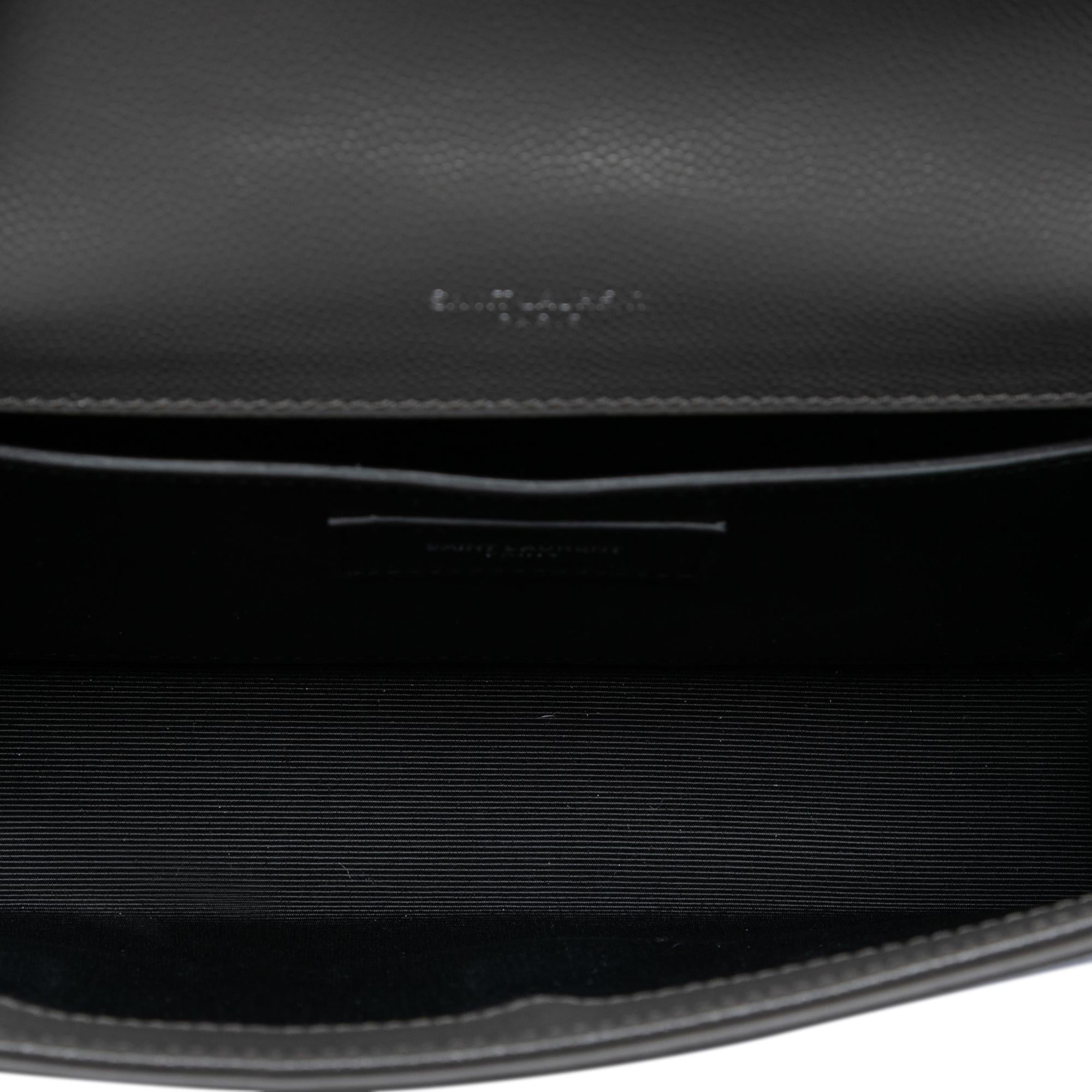 Saint Laurent Small Grain de Poudre Monogram Kate Tassel Crossbody