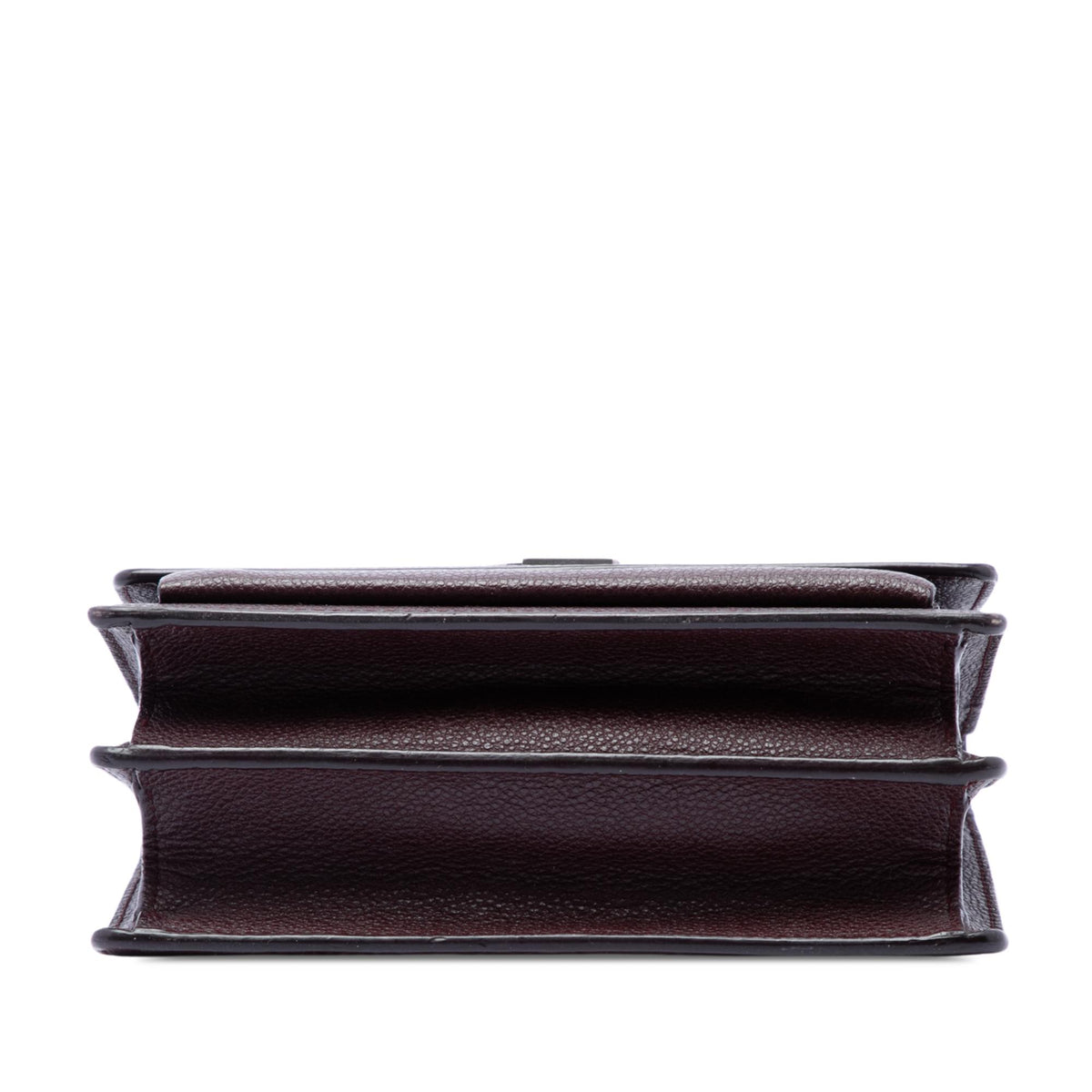 Saint Laurent Small Grained Calfskin Monogram Sunset Crossbody