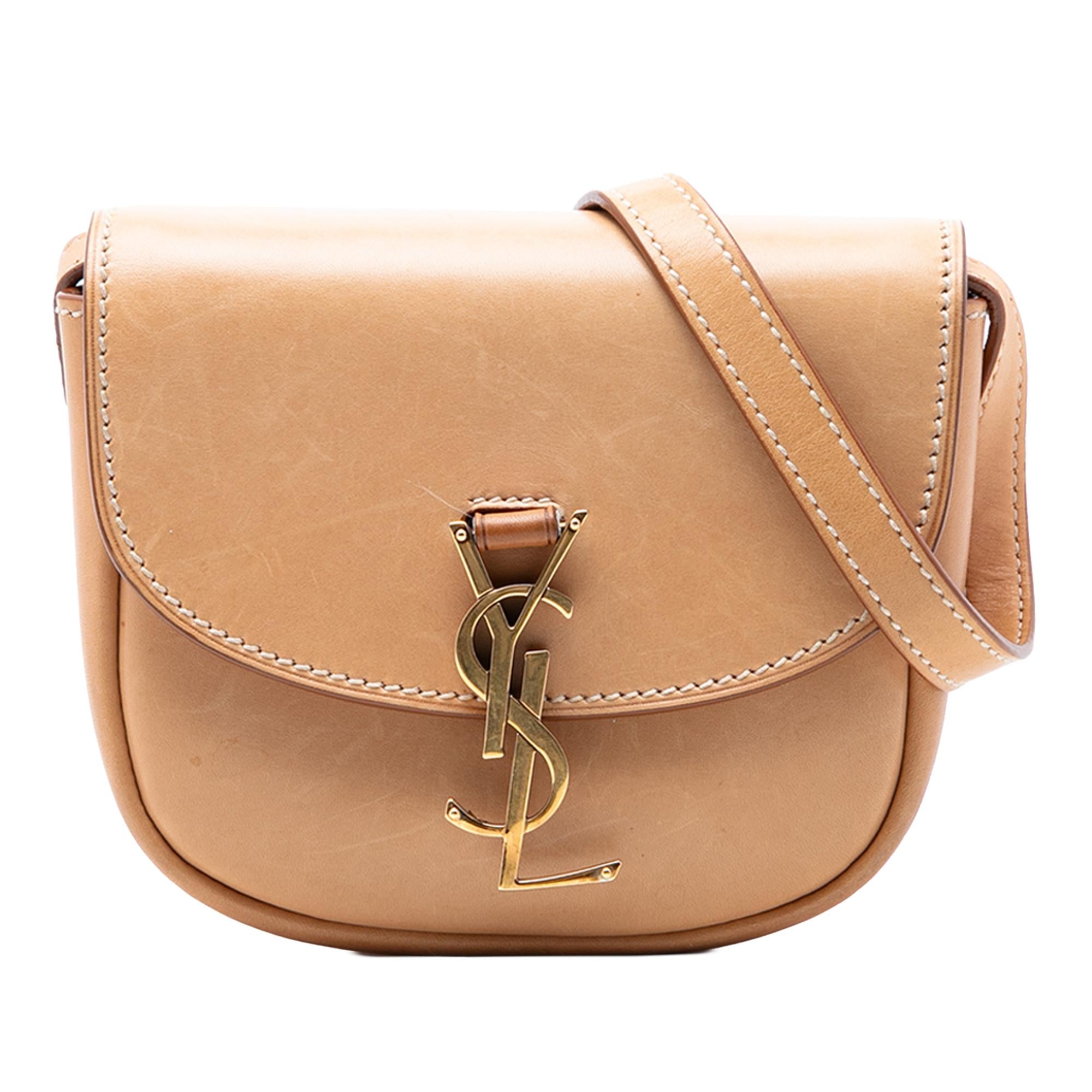 Saint Laurent Small Leather Kaia Crossbody
