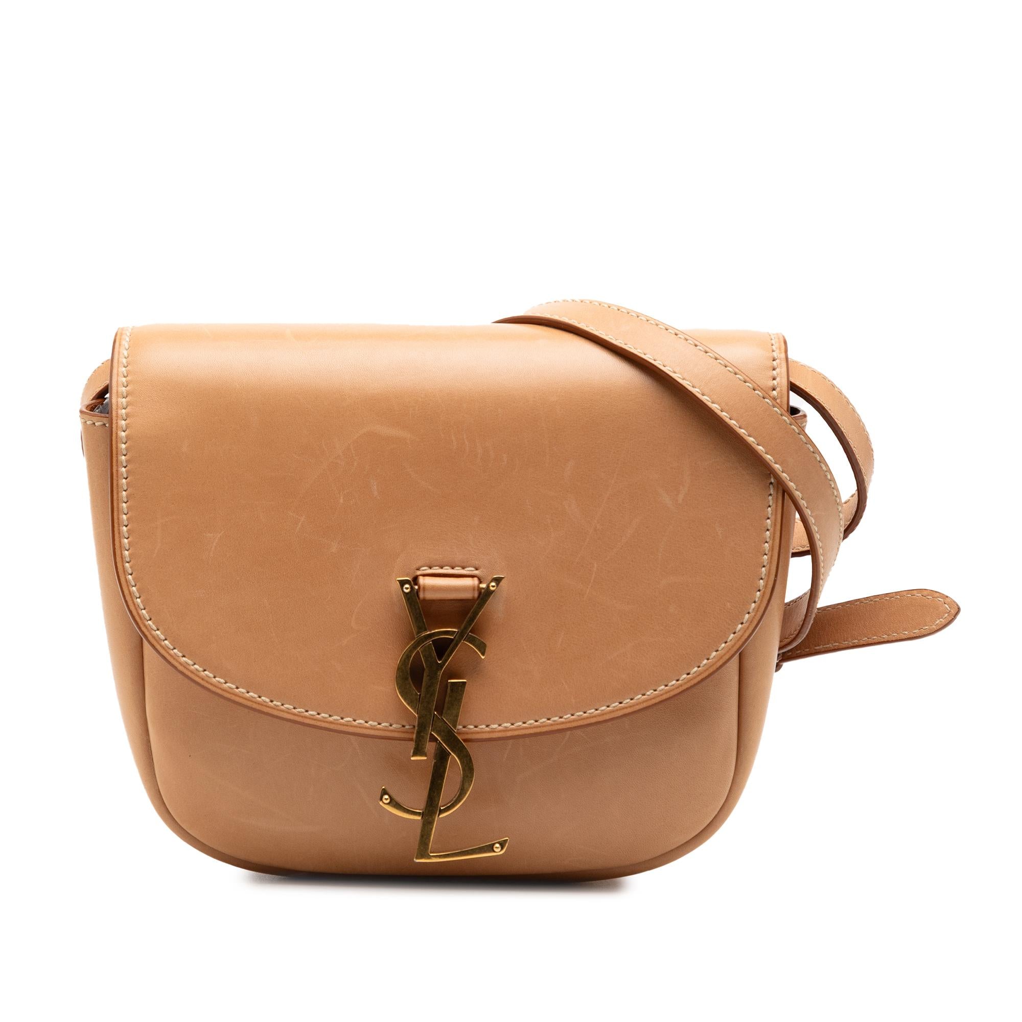 Saint Laurent Small Leather Kaia Crossbody