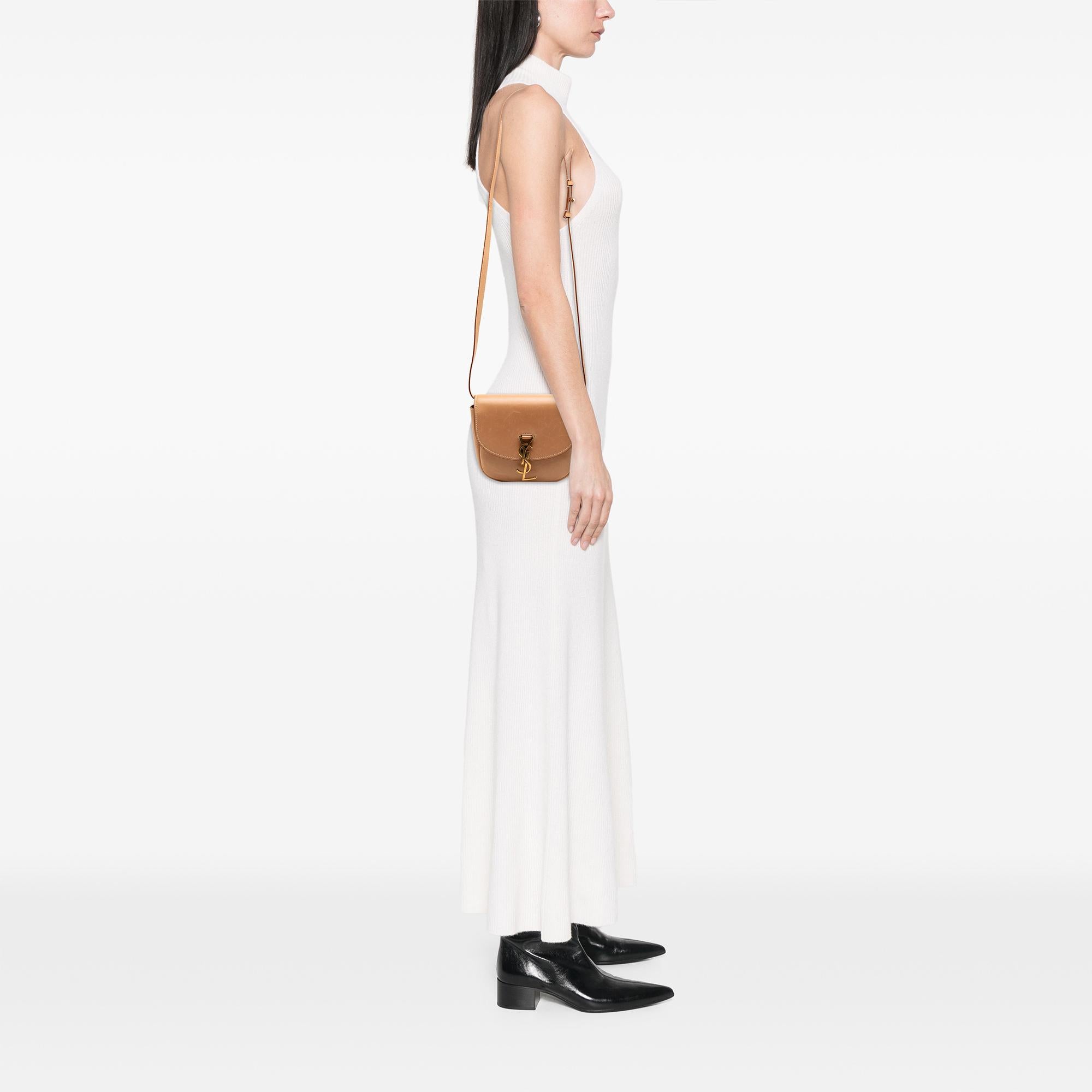 Saint Laurent Small Leather Kaia Crossbody