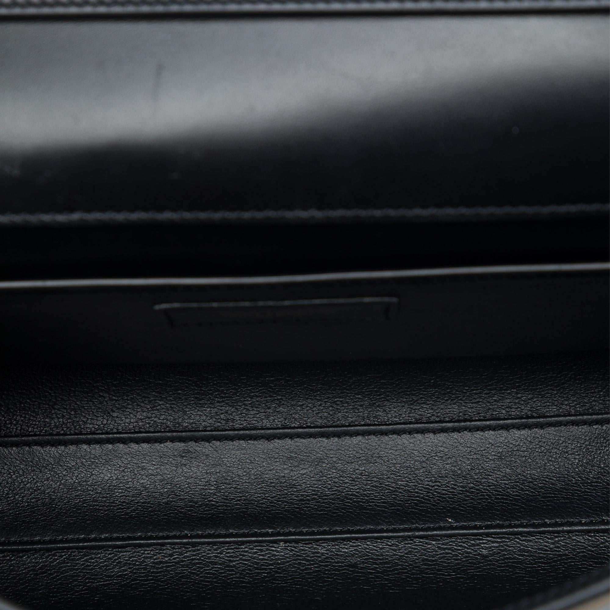 Saint Laurent Small Leather Manhattan Shoulder Bag