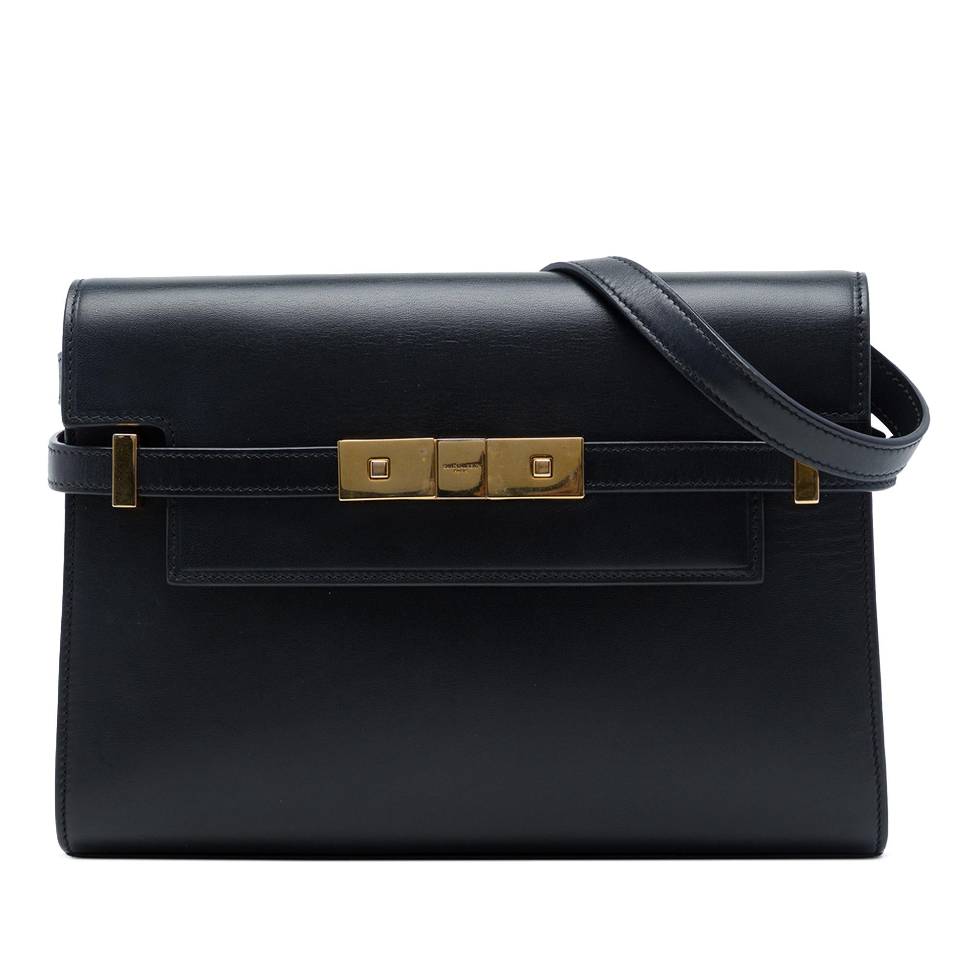 Saint Laurent Small Leather Manhattan Shoulder Bag