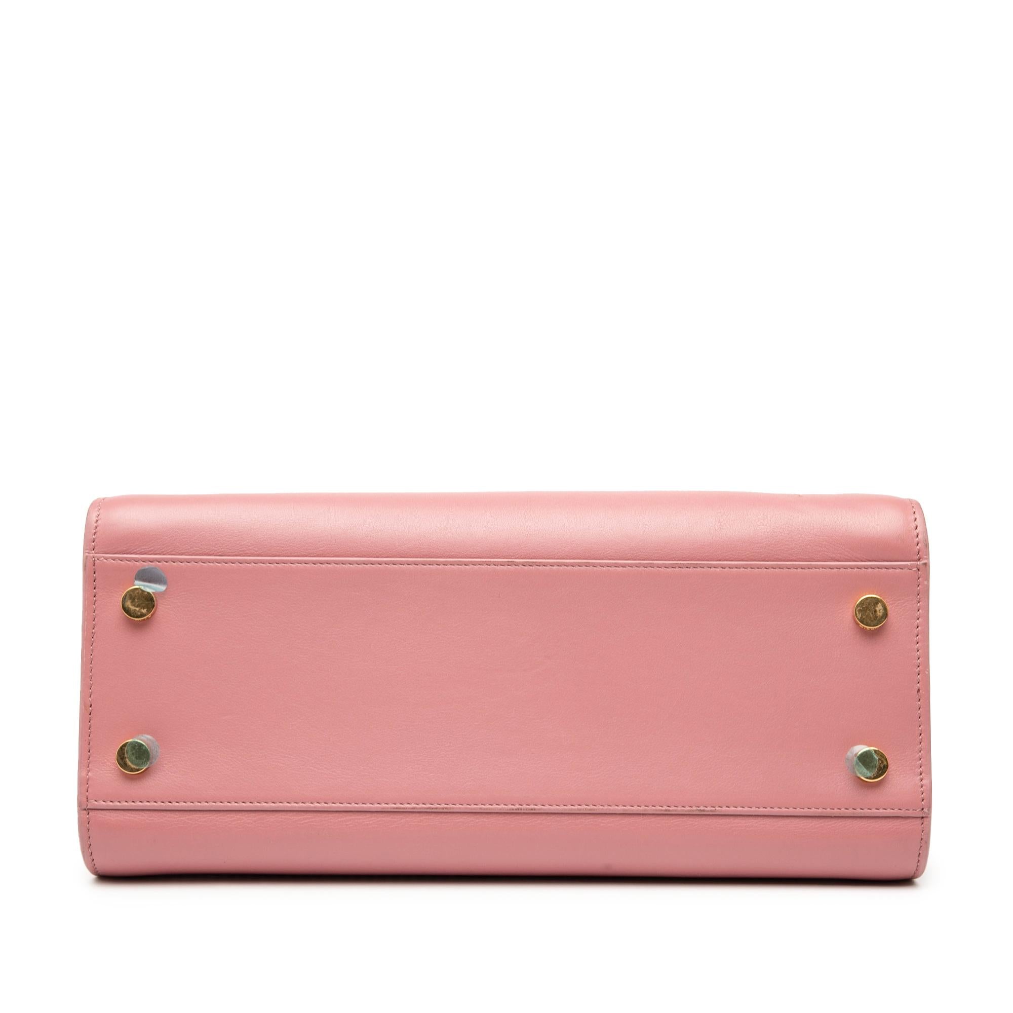Saint Laurent Small Leather Monogram Cabas Satchel