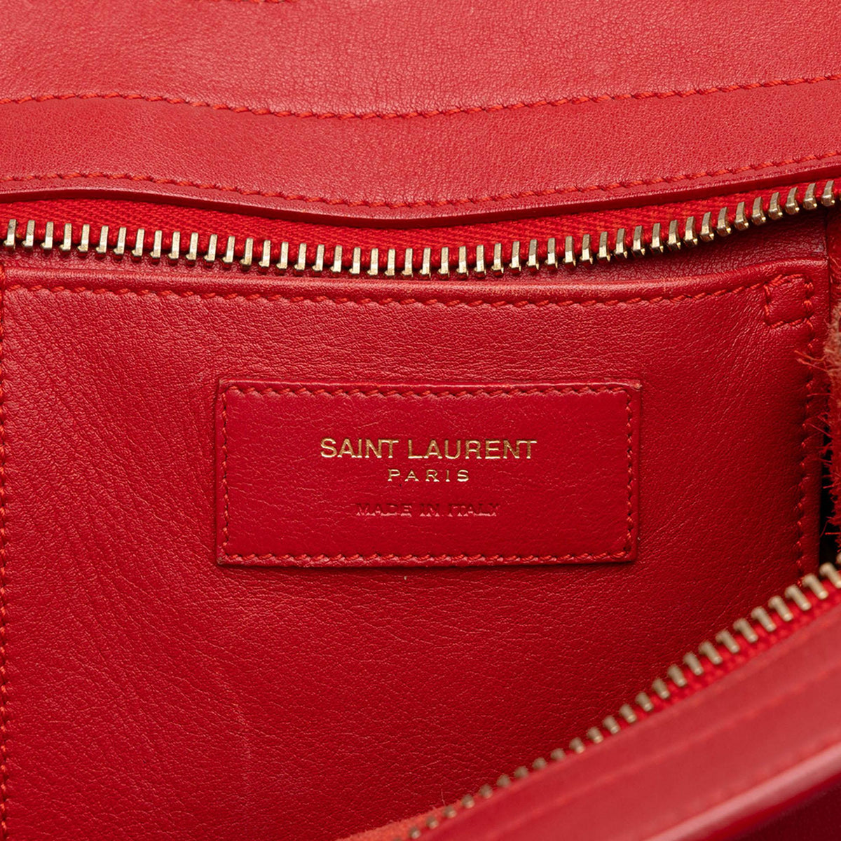 Saint Laurent Small Leather Monogram Downtown Cabas Satchel