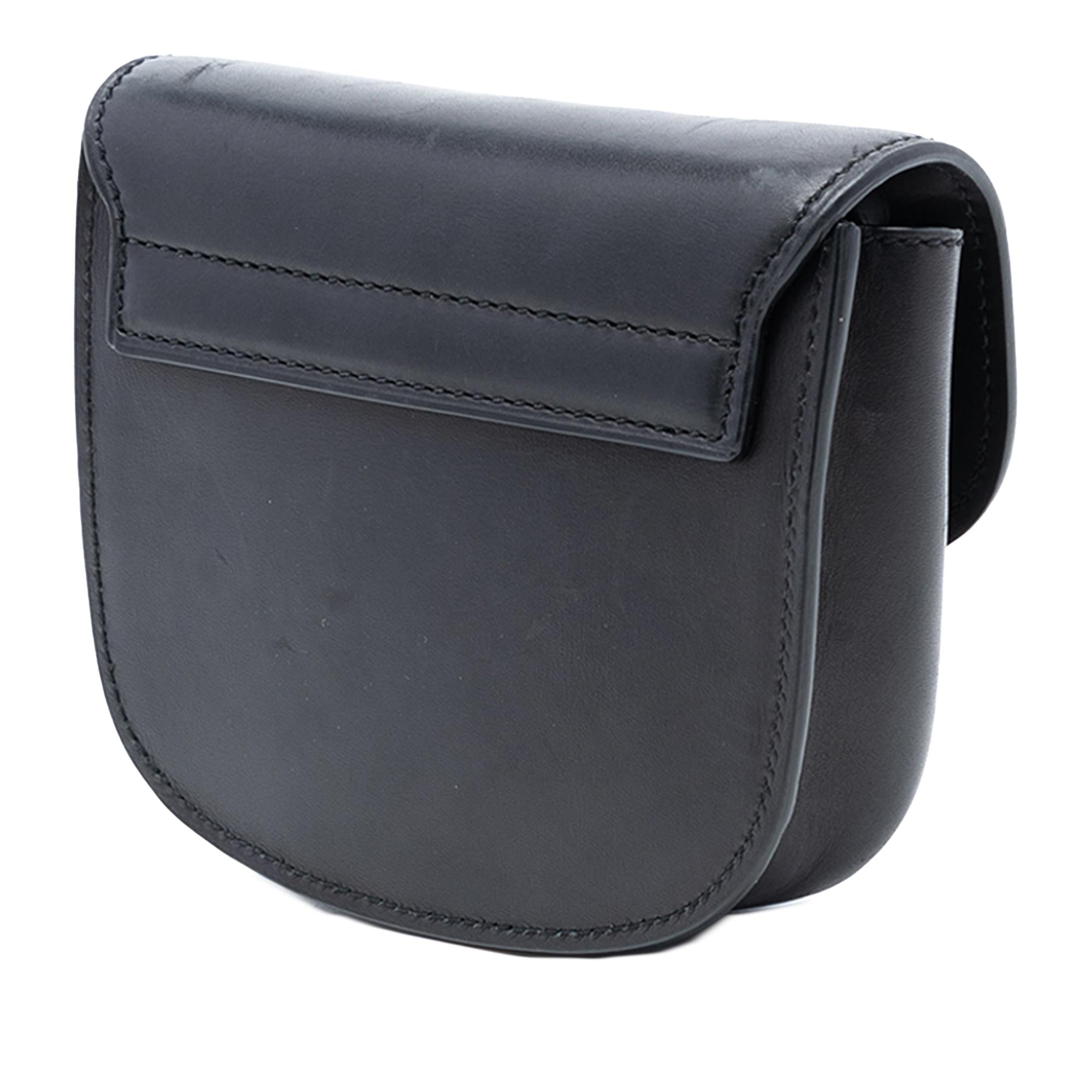 Saint Laurent Small Leather Monogram Kaia Crossbody