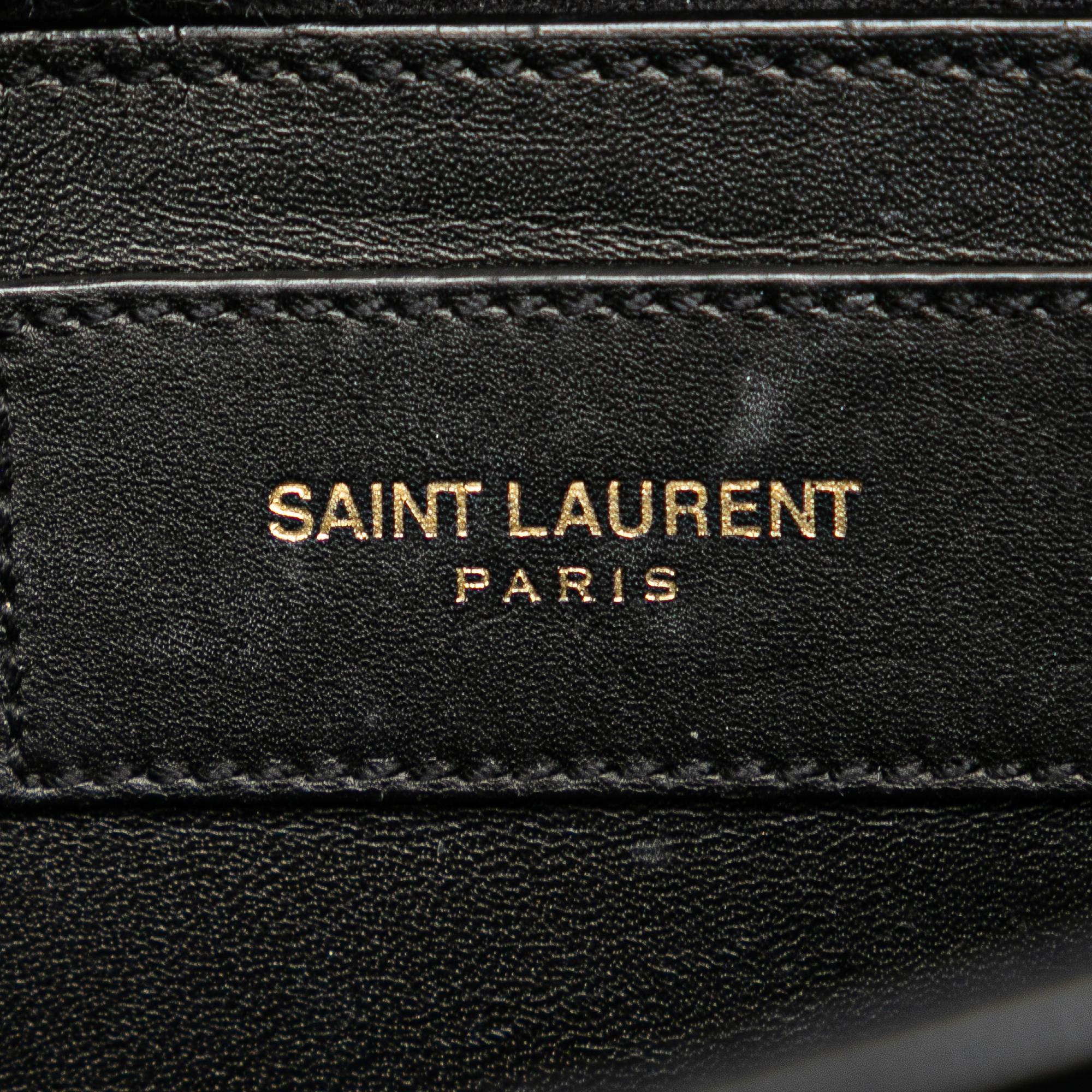 Saint Laurent Small Leather Monogram Kate Tassel Crossbody