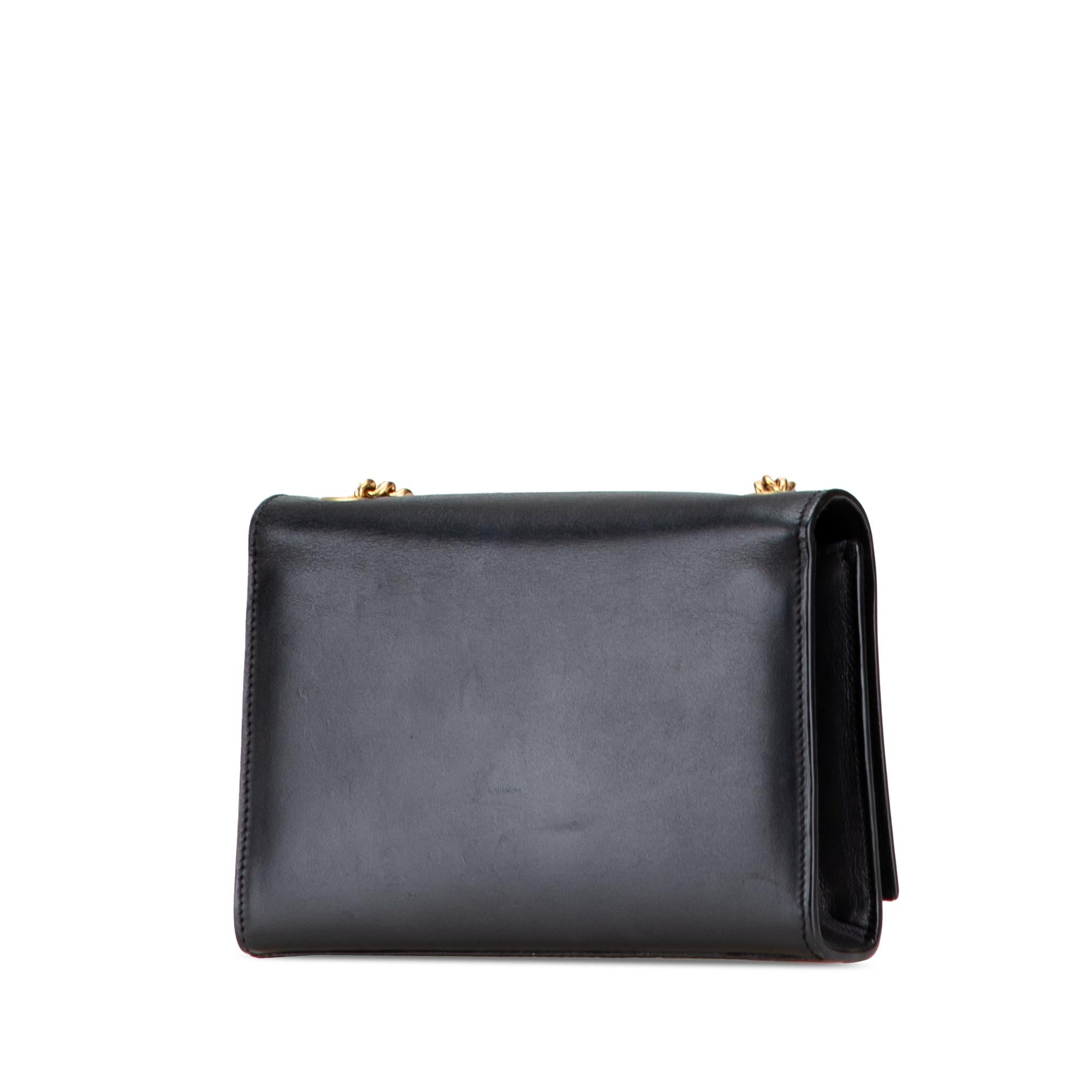 Saint Laurent Small Leather Monogram Kate Tassel Crossbody