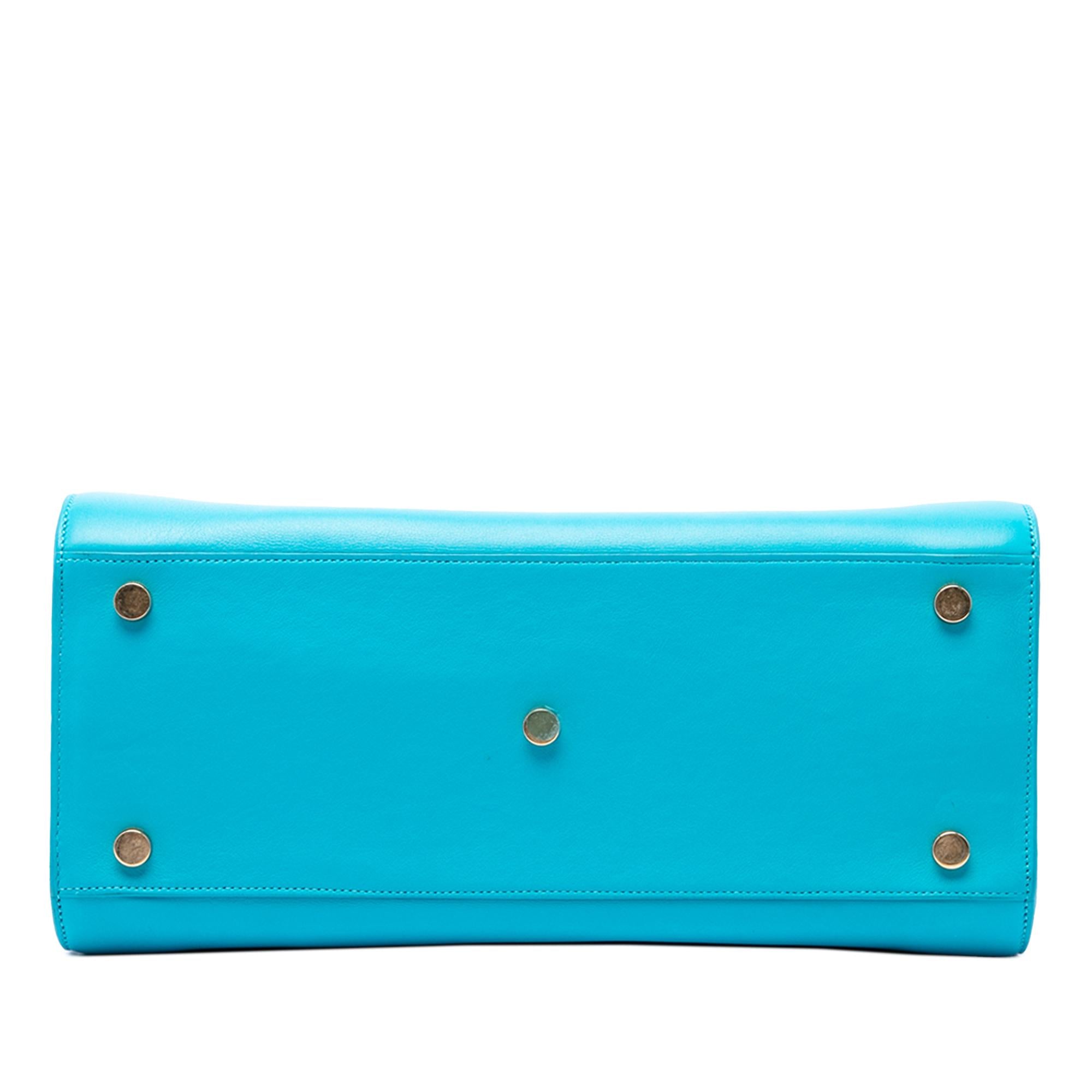 Saint Laurent Small Leather Sac De Jour Satchel