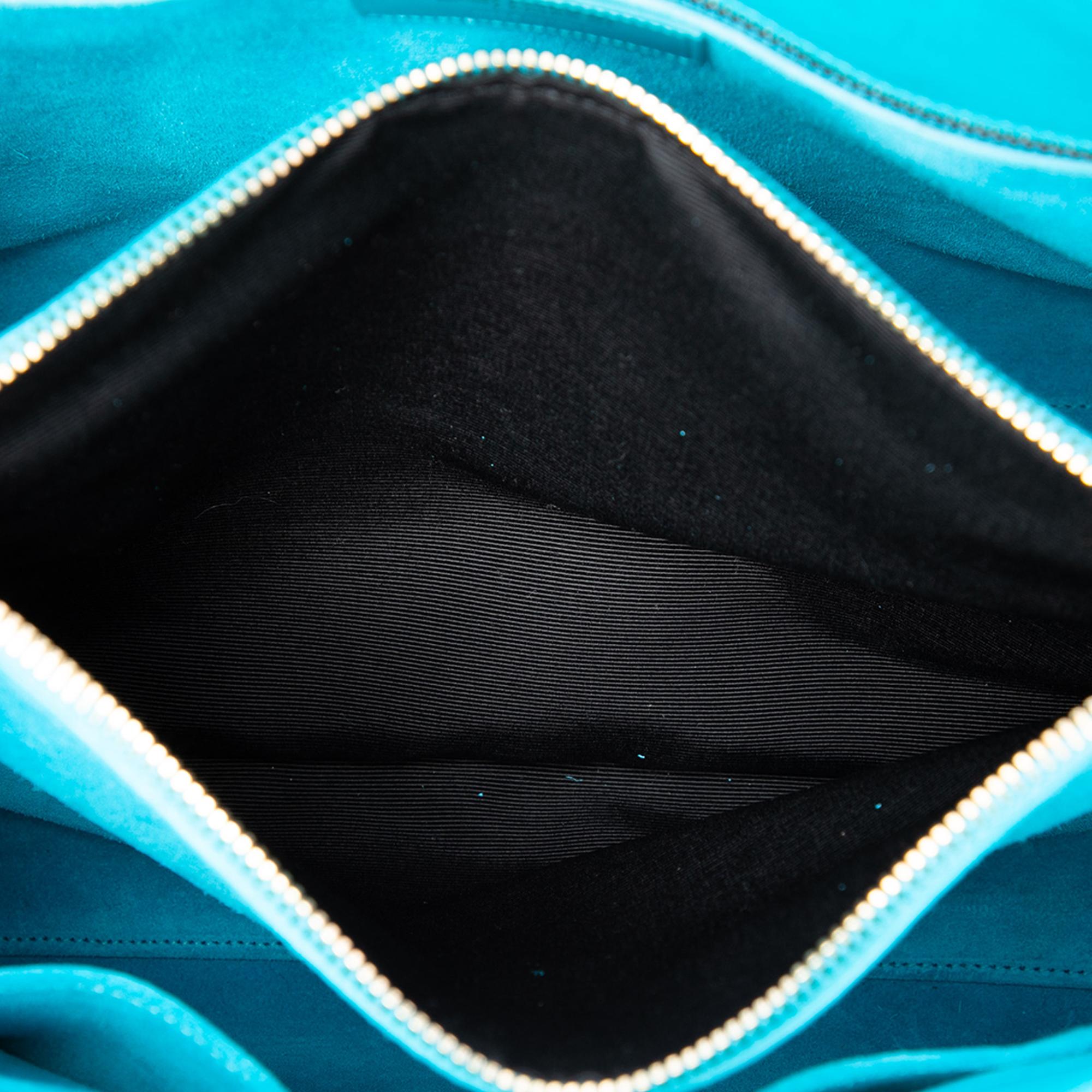 Saint Laurent Small Leather Sac De Jour Satchel