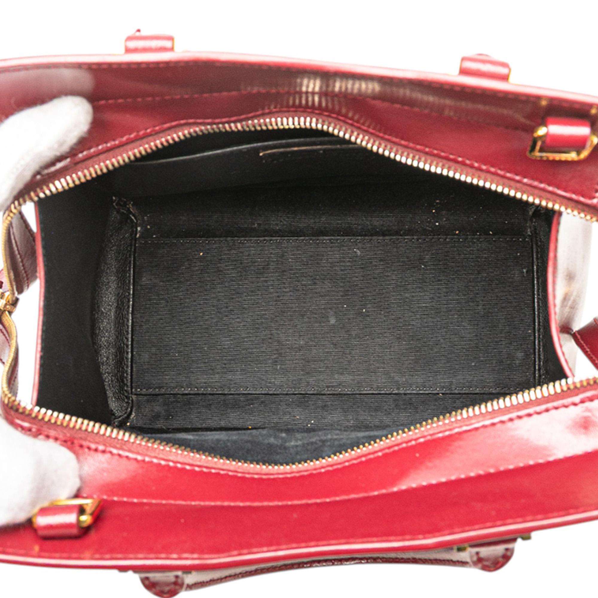 Saint Laurent Small Leather Uptown Satchel