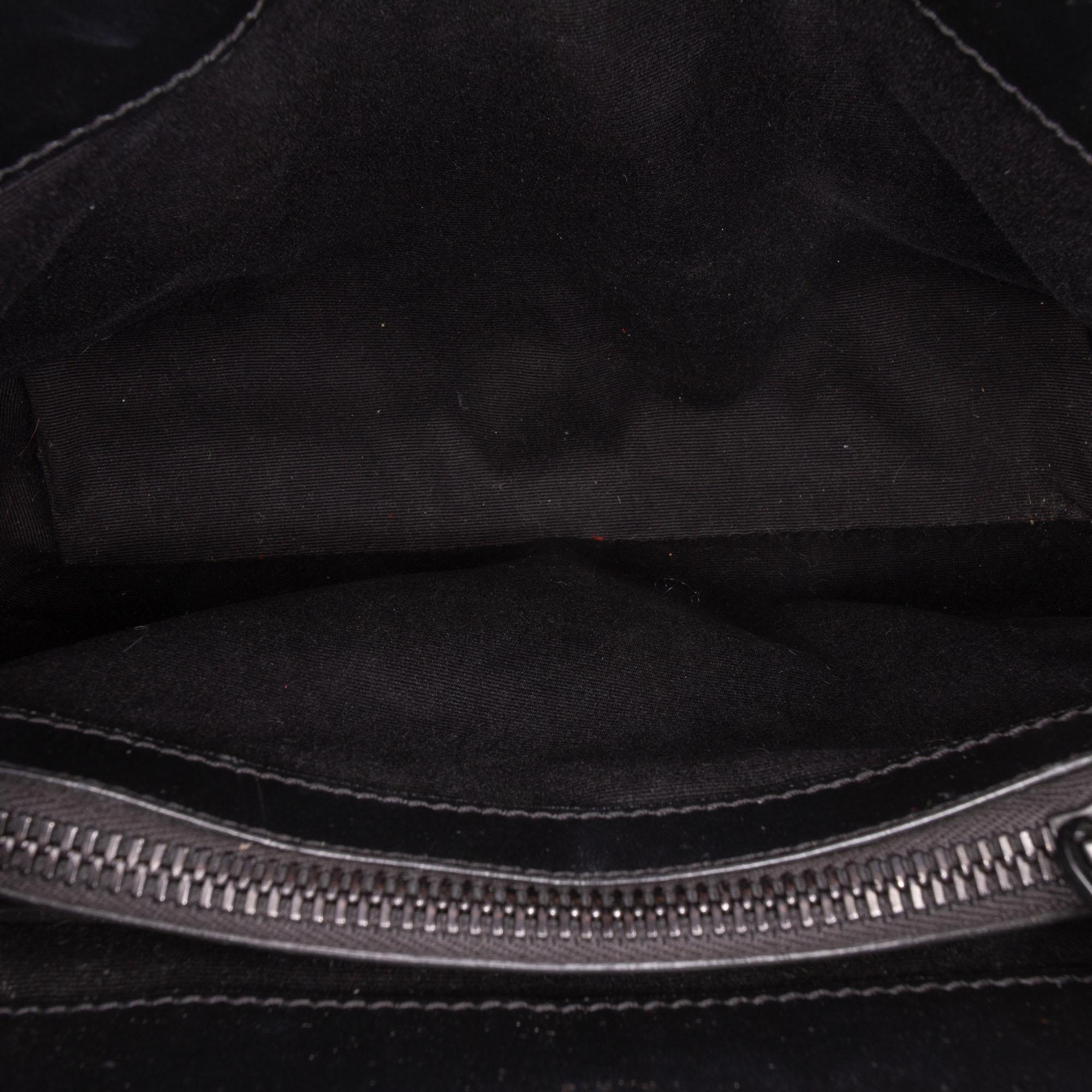 Saint Laurent Small Matelasse Calfskin Monogram Monochrome LouLou Shoulder Bag