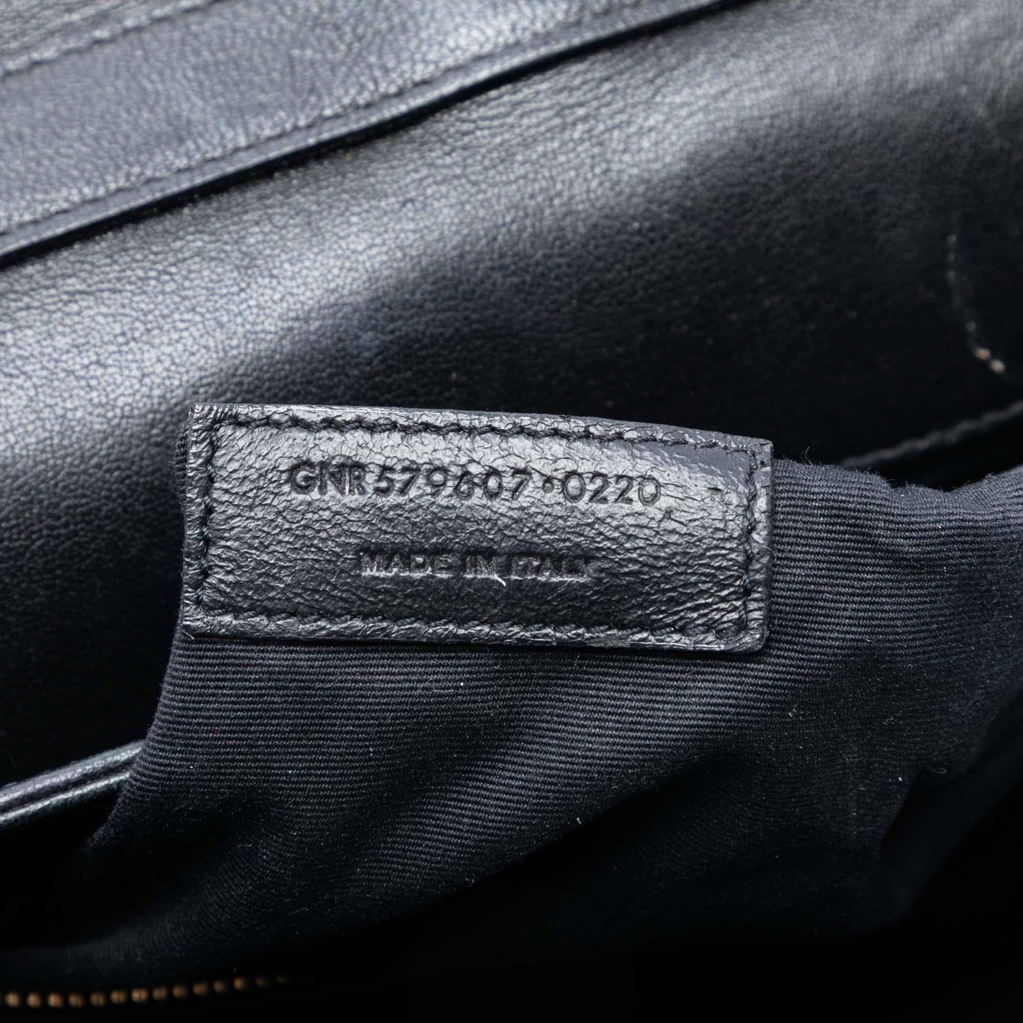 Saint Laurent Small Quilted Lambskin Becky Chain Shoulder Bag