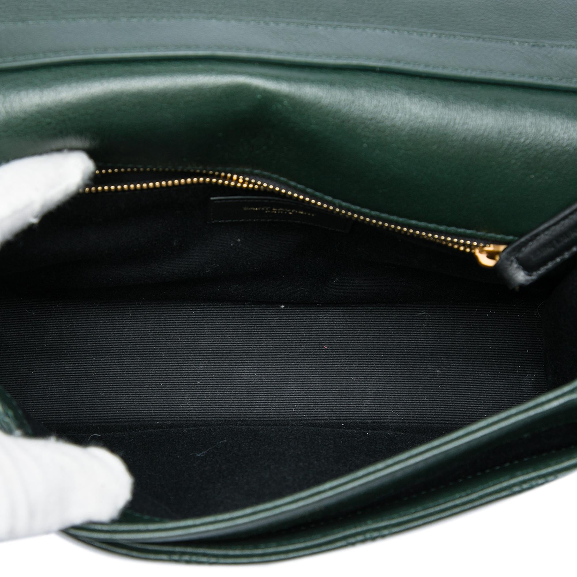 Saint Laurent Small Quilted Lambskin Becky Chain Shoulder Bag