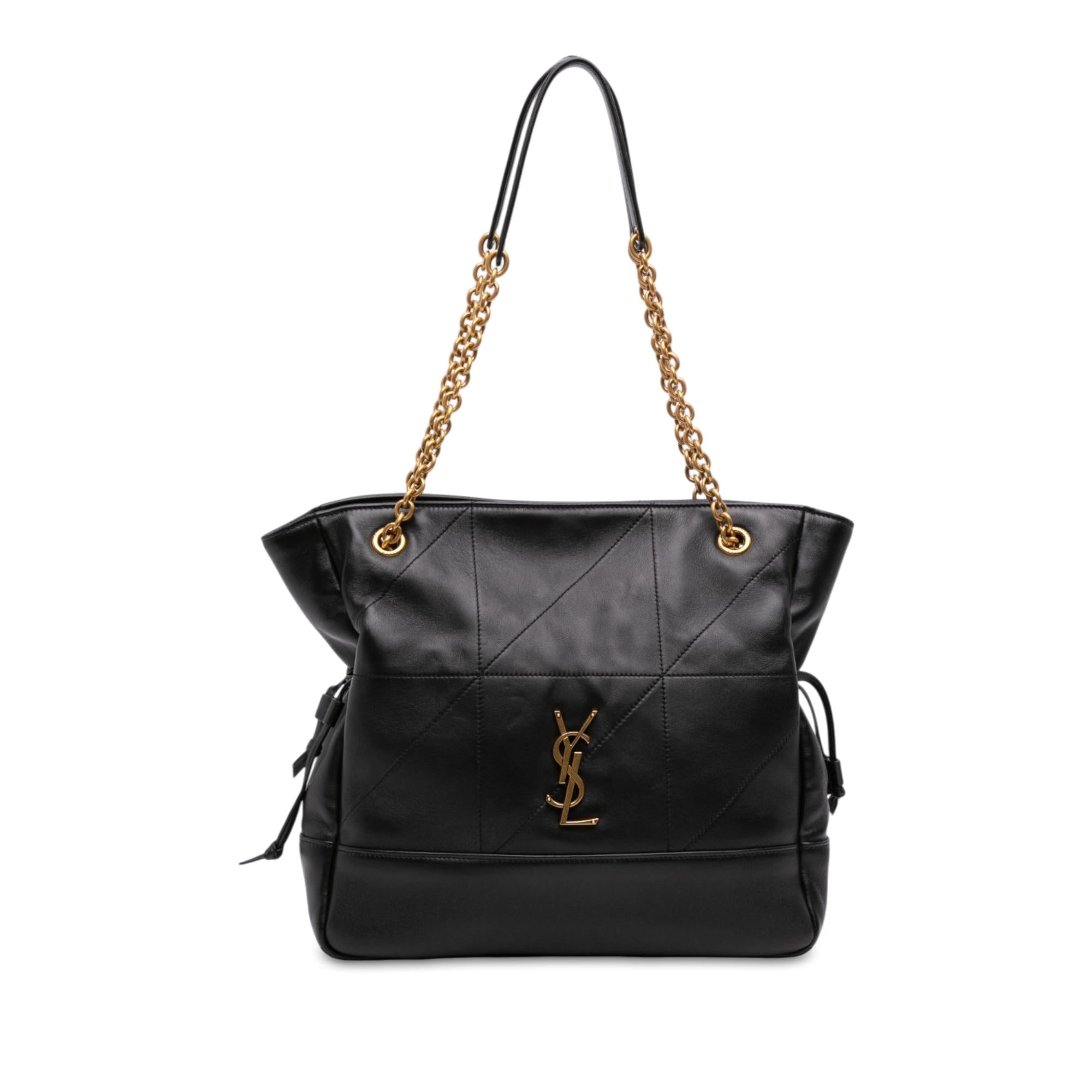 Saint Laurent Small Quilted Lambskin Jamie Shopping Tote