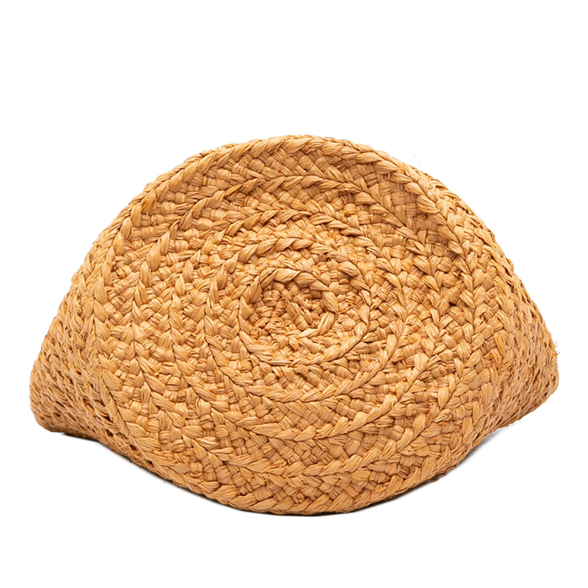 Saint Laurent Small Raffia Panier Tote