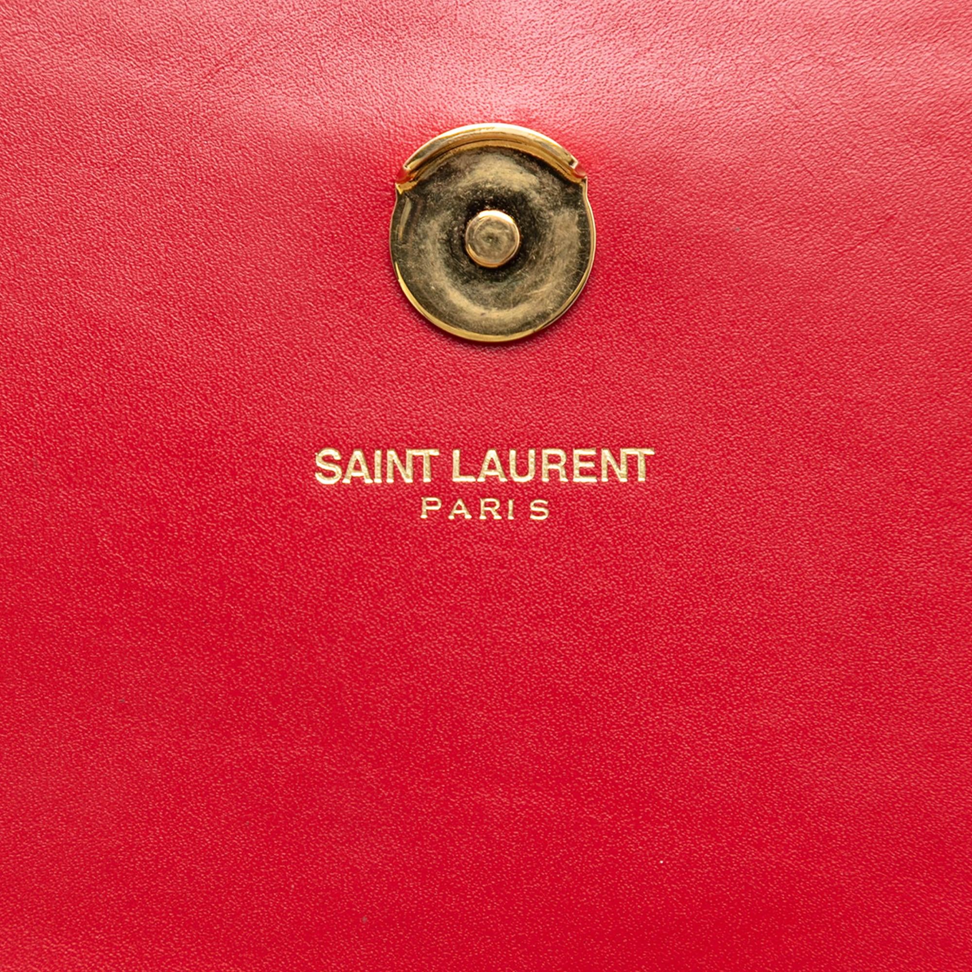 Saint Laurent Small Smooth Calfskin Monogram Kate Tassel Crossbody