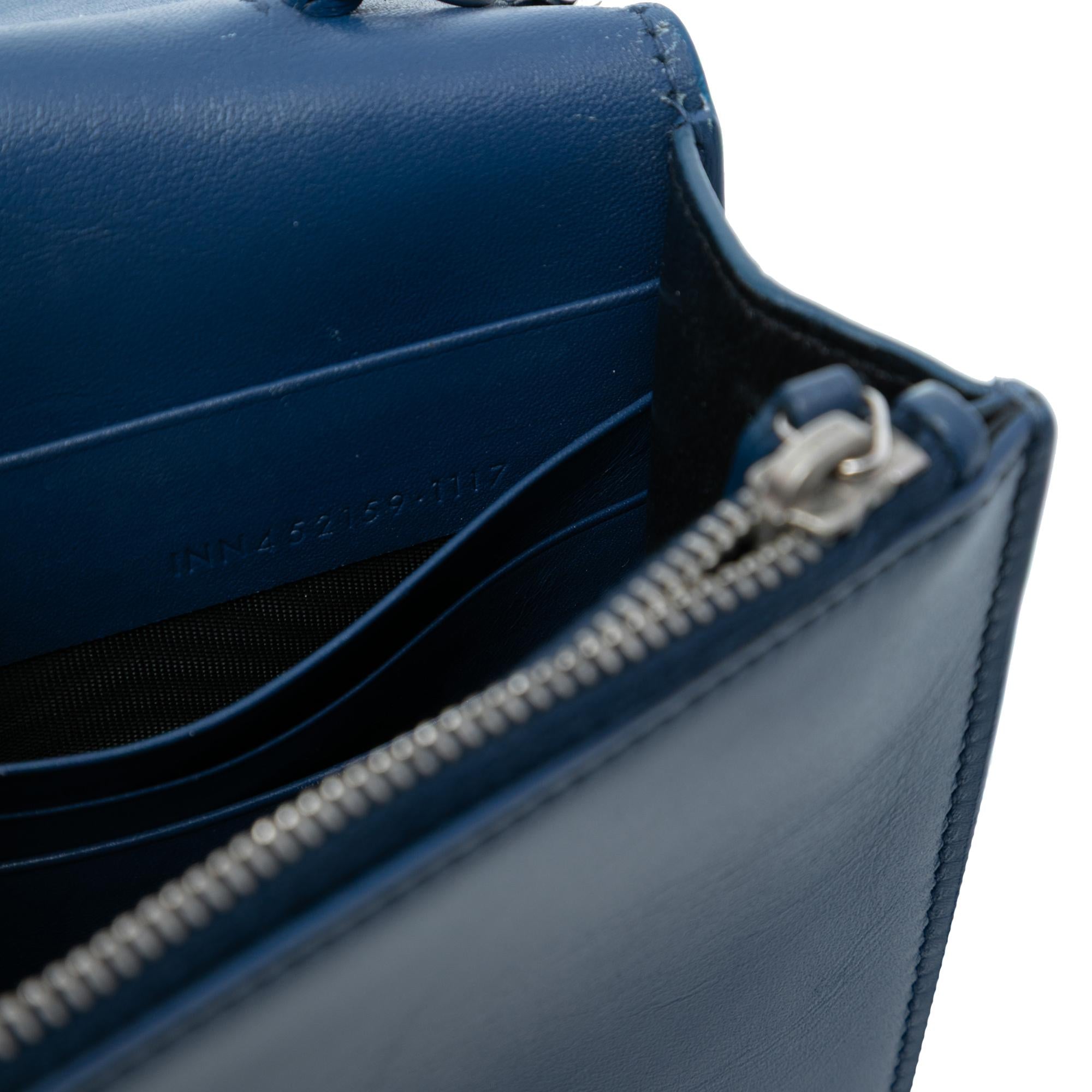 Saint Laurent Small Smooth Calfskin Monogram Kate Tassel Crossbody