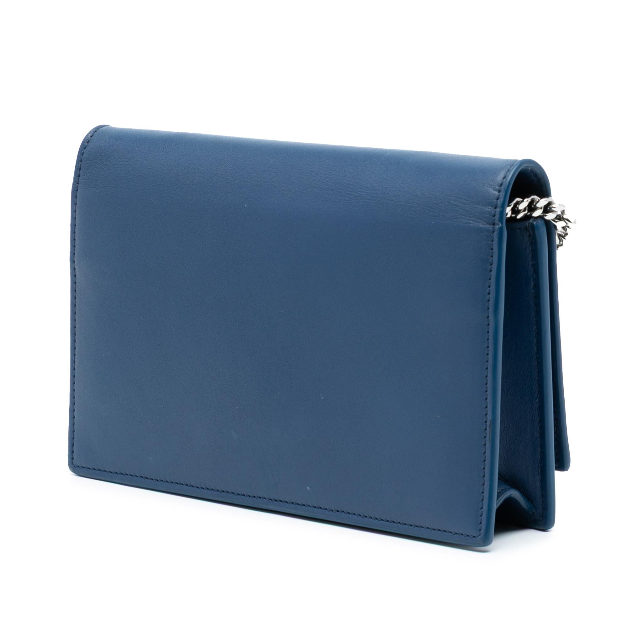 Saint Laurent Small Smooth Calfskin Monogram Kate Tassel Crossbody