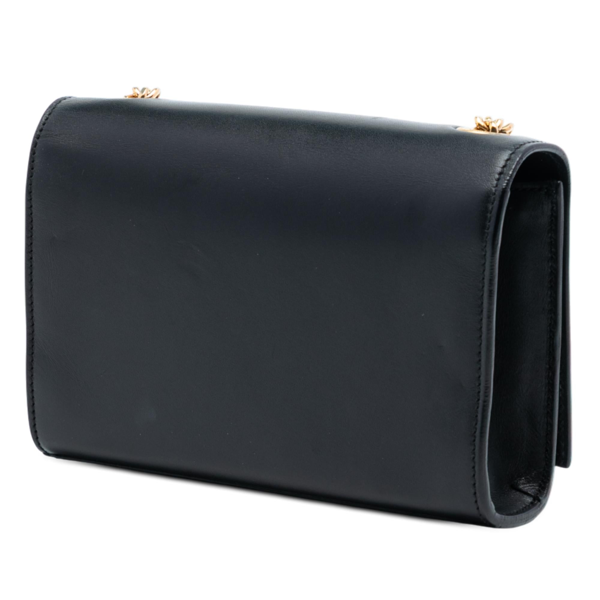 Saint Laurent Small Smooth Calfskin Monogram Kate Tassel Crossbody