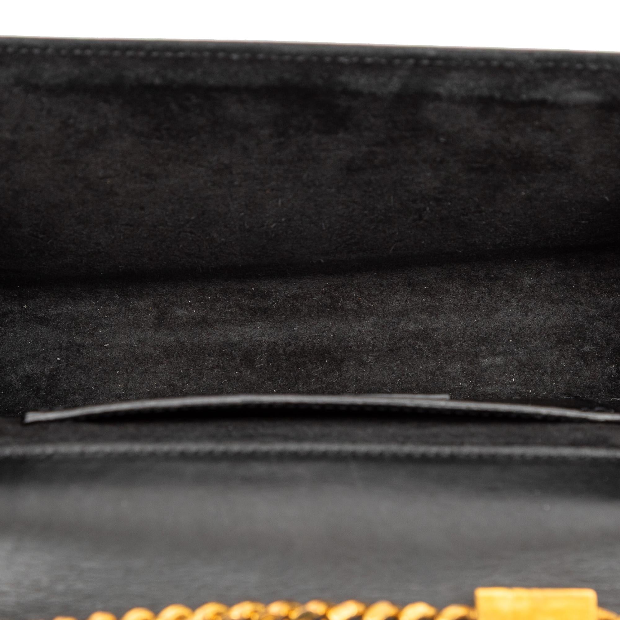 Saint Laurent Small Smooth Calfskin Monogram Kate Tassel Crossbody