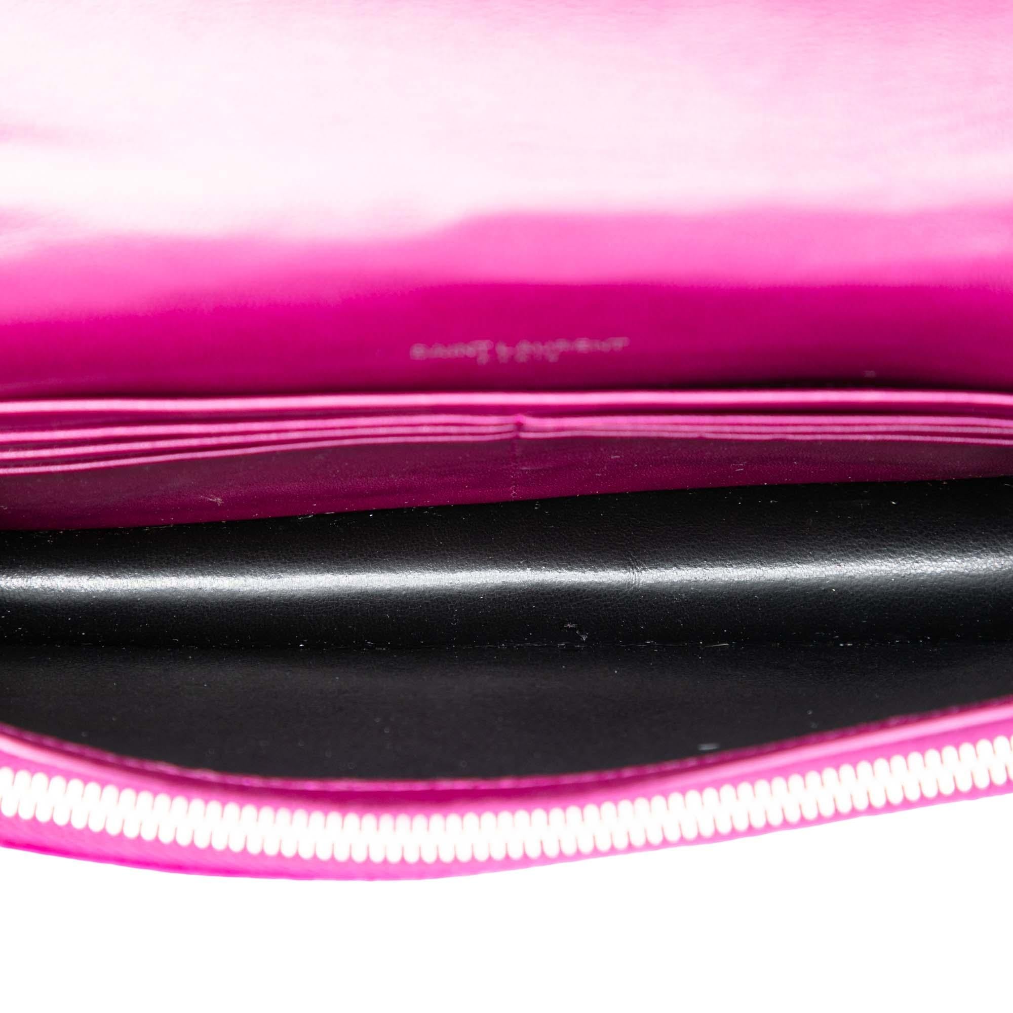 Saint Laurent Small Velvet Monogram Kate Tassel Crossbody
