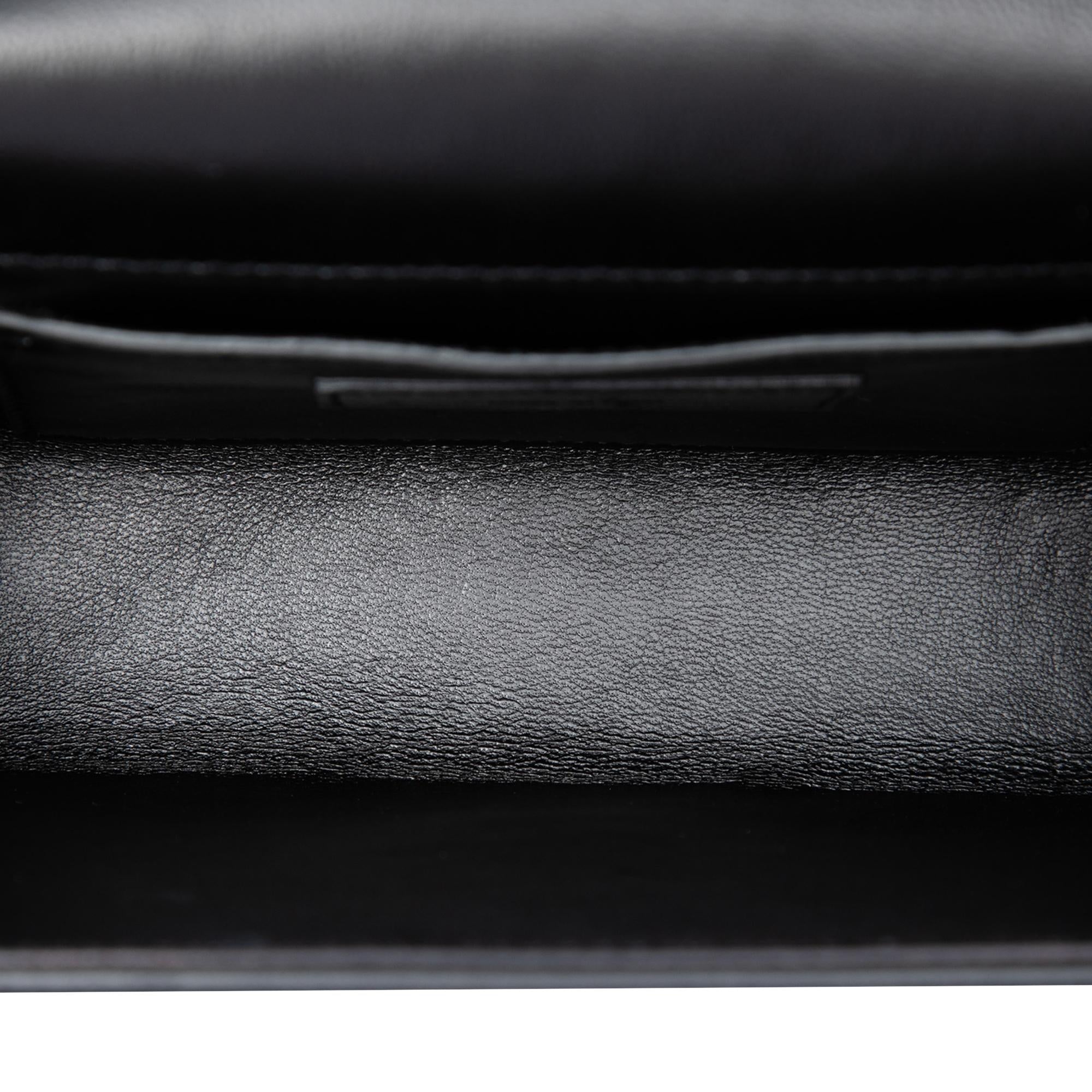 Saint Laurent Small Velvet Monogram Kate Tassel Crossbody