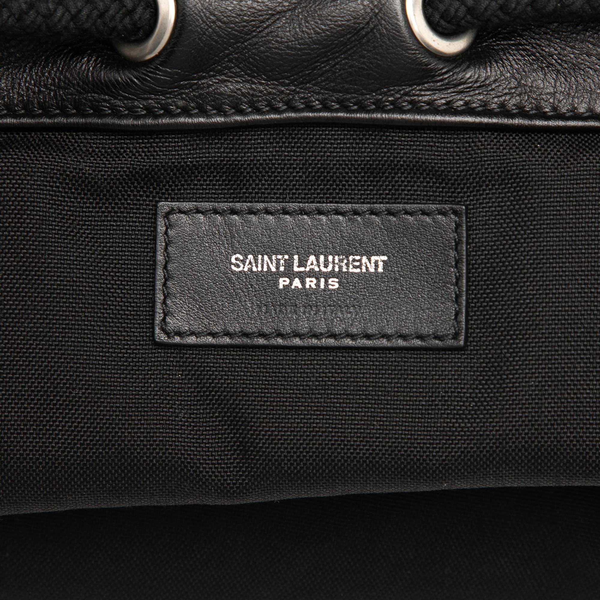 Saint Laurent Smooth Calfskin City Sailor Backpack