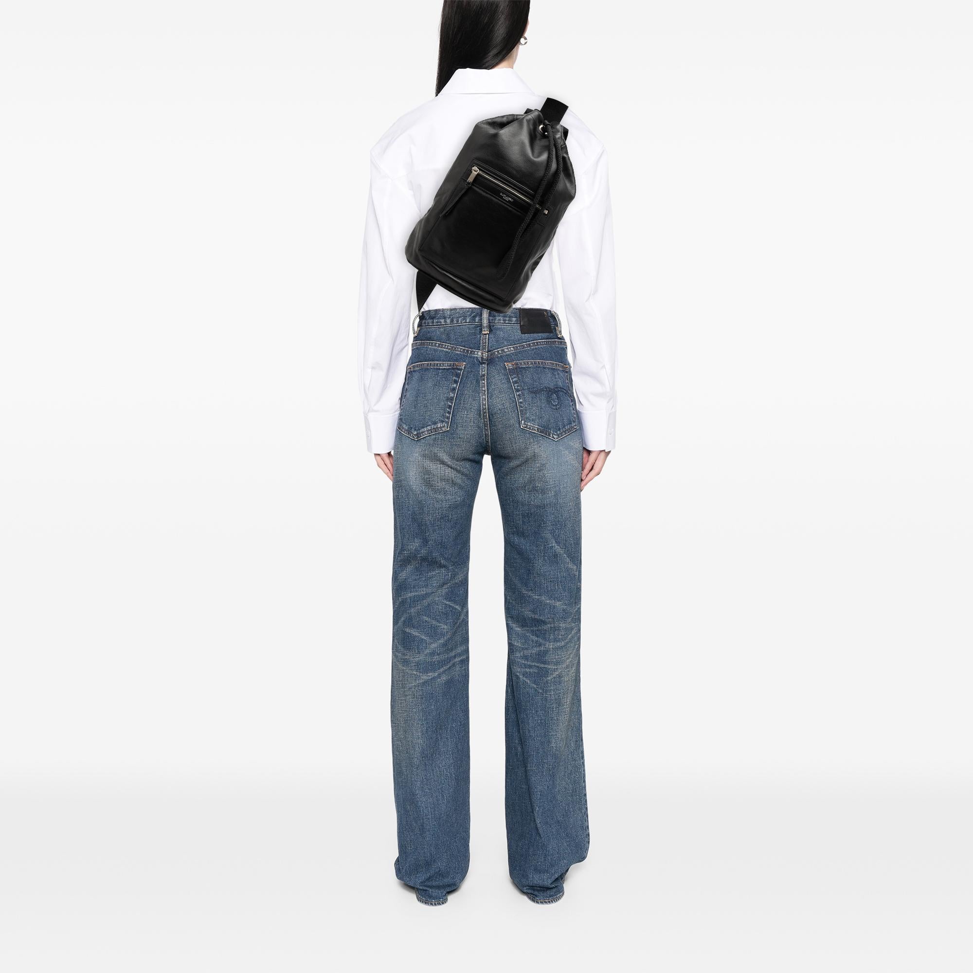 Saint Laurent Smooth Calfskin City Sailor Backpack