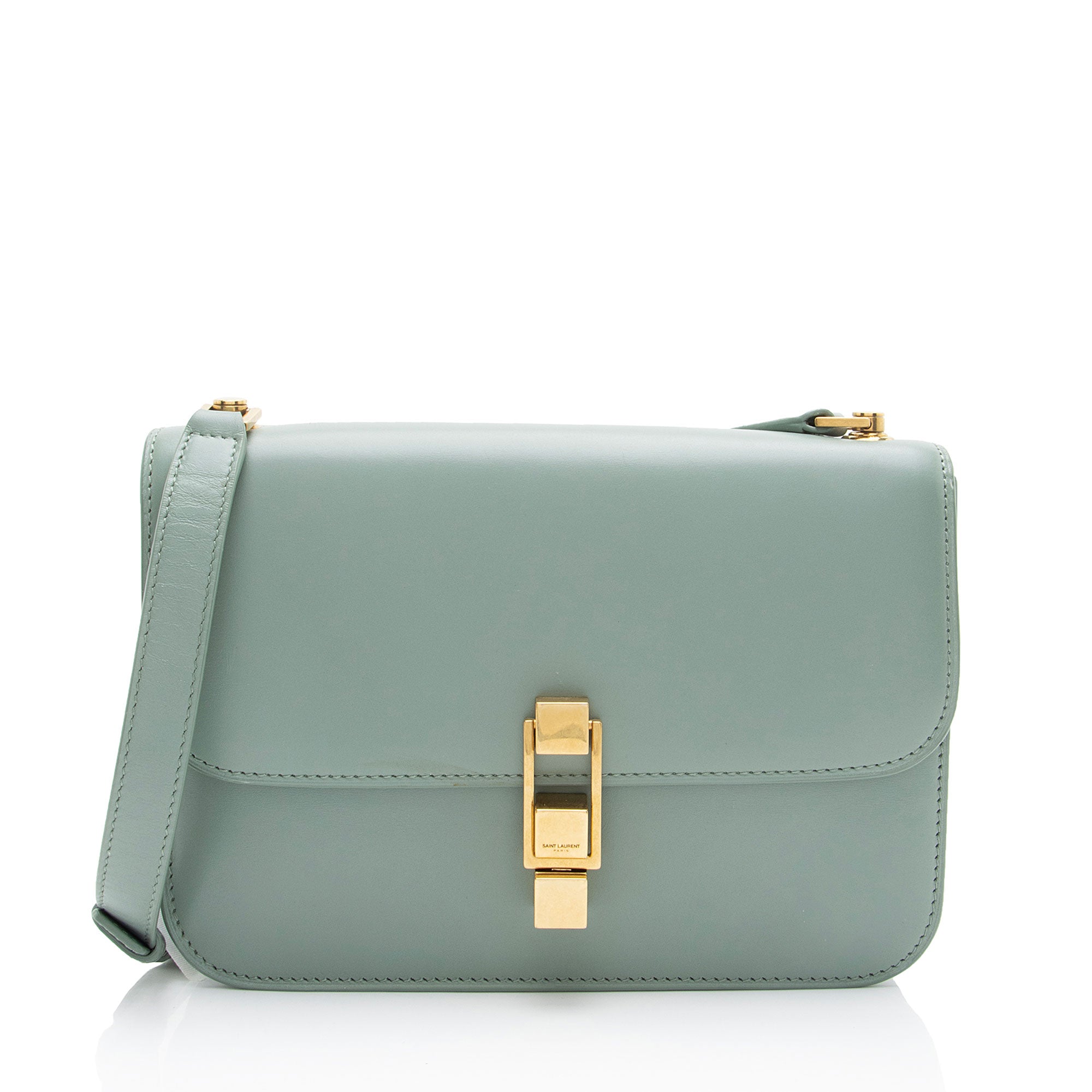 Saint Laurent Smooth Calfskin Le Carre Shoulder Bag