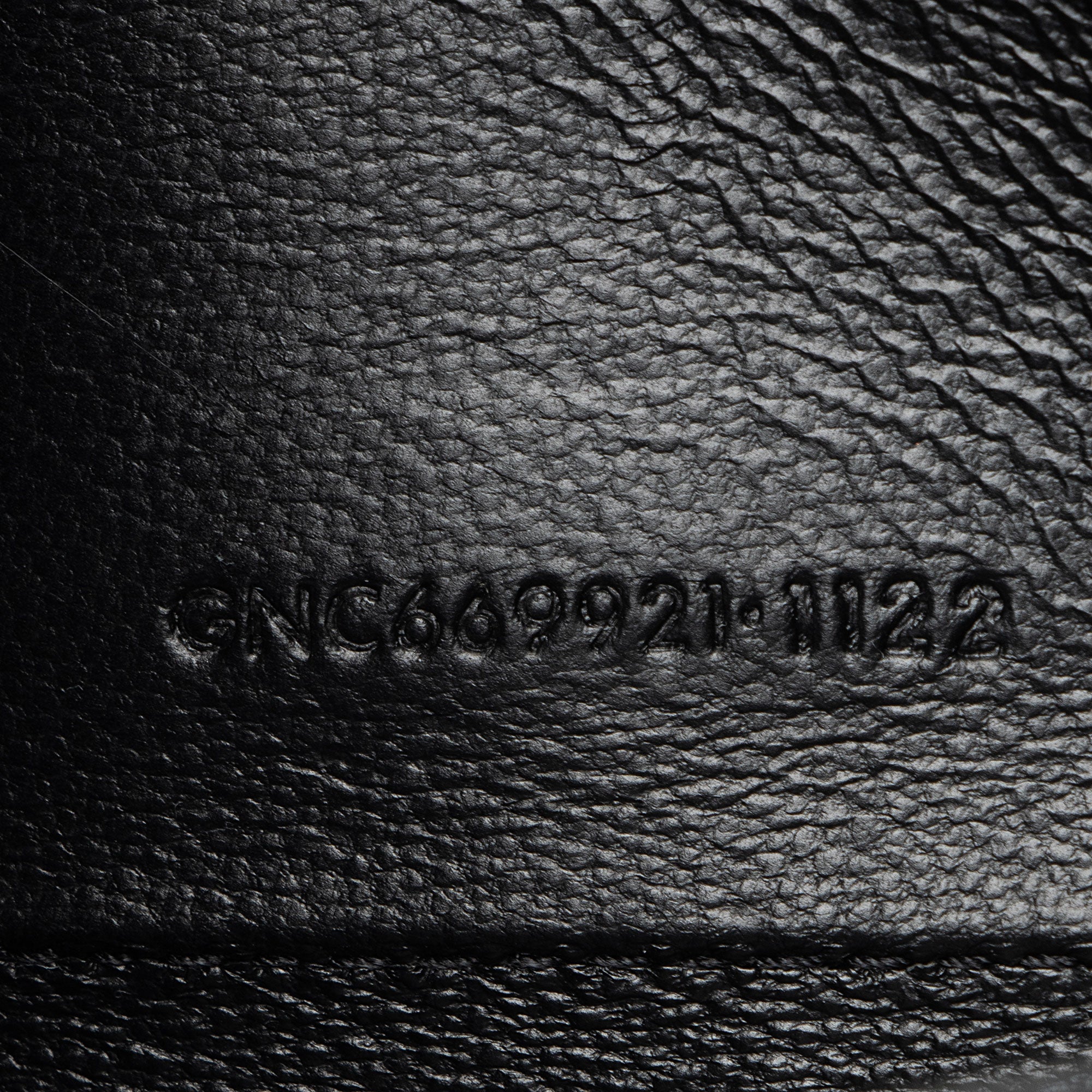 Saint Laurent Smooth Calfskin Monogram Cassandre Chain Wallet
