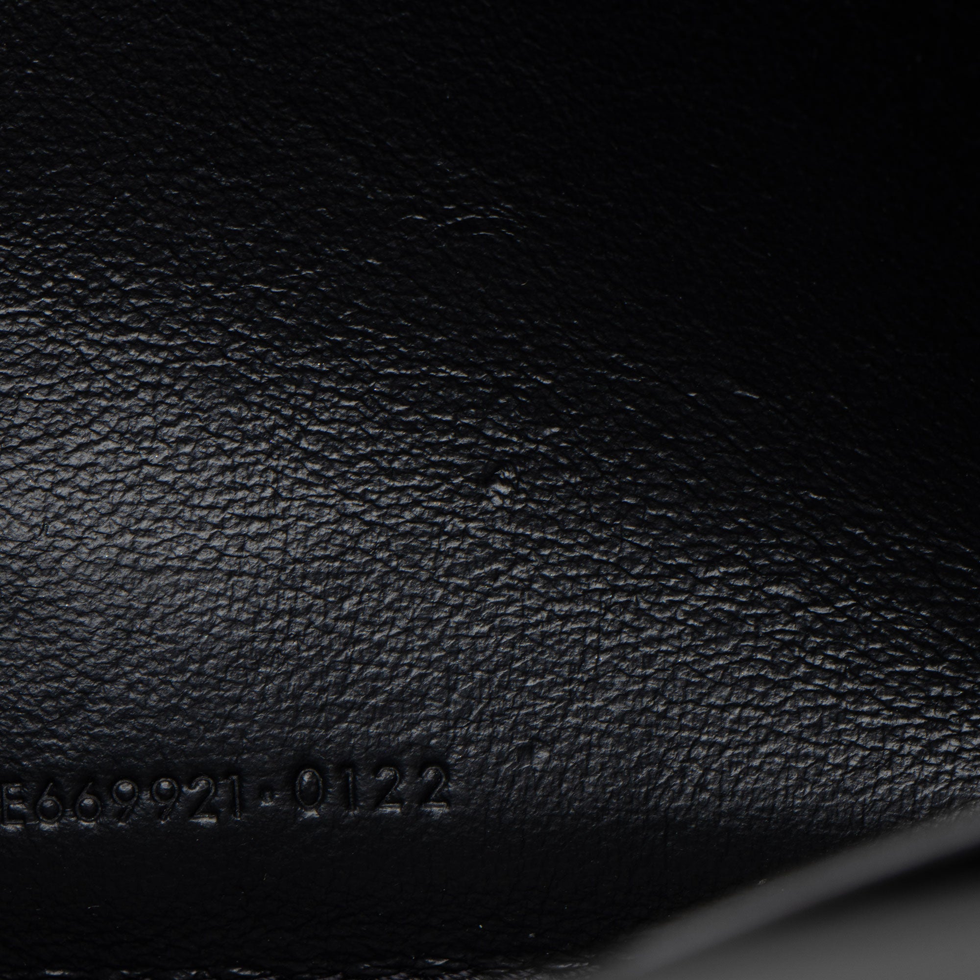 Saint Laurent Smooth Calfskin Monogram Cassandre Chain Wallet
