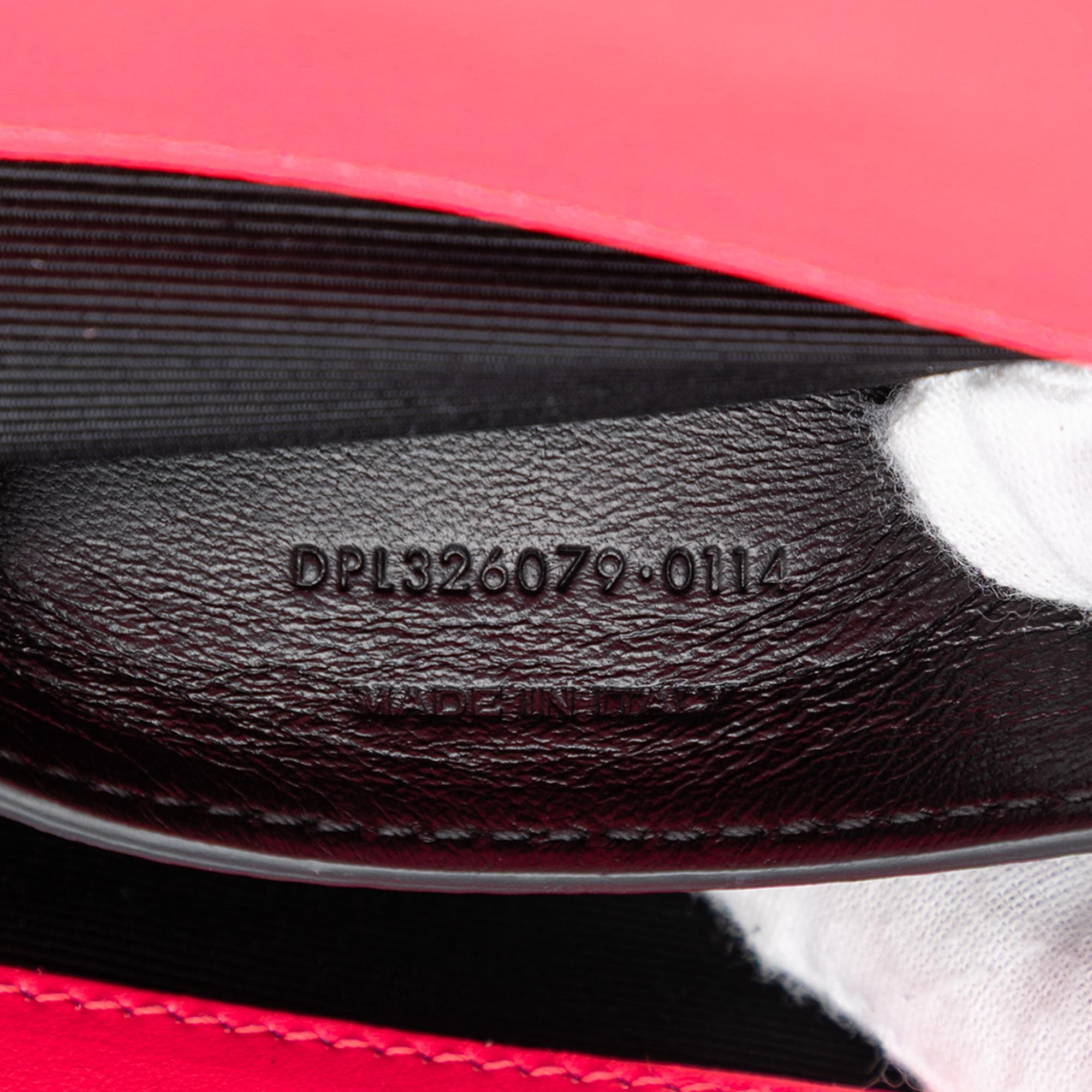 Saint Laurent Smooth Calfskin Monogram Cassandre Clutch