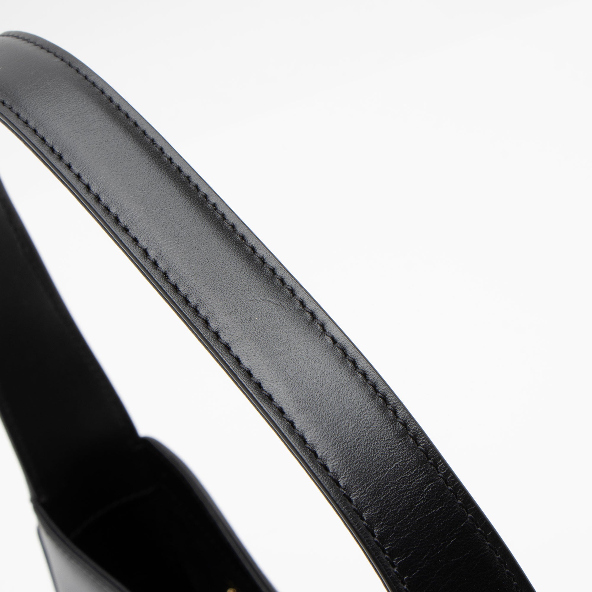 Saint Laurent Smooth Calfskin Monogram Le 5 A 7 Hobo (SHF-umK9NY)