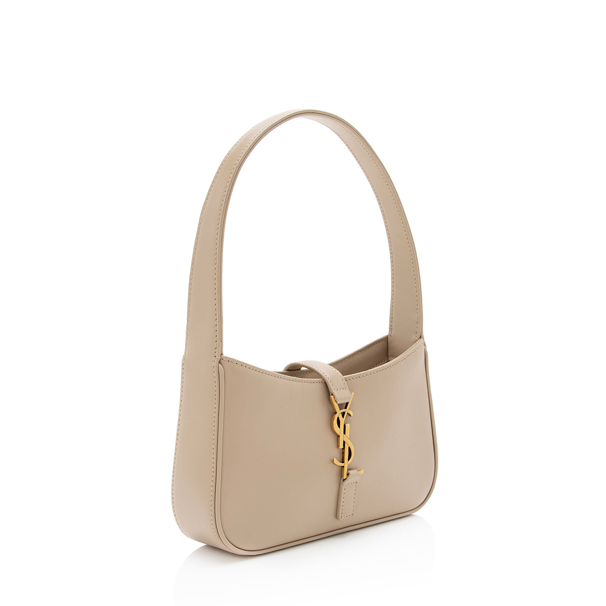 Saint Laurent Smooth Calfskin Monogram Le 5 A 7 Mini Hobo