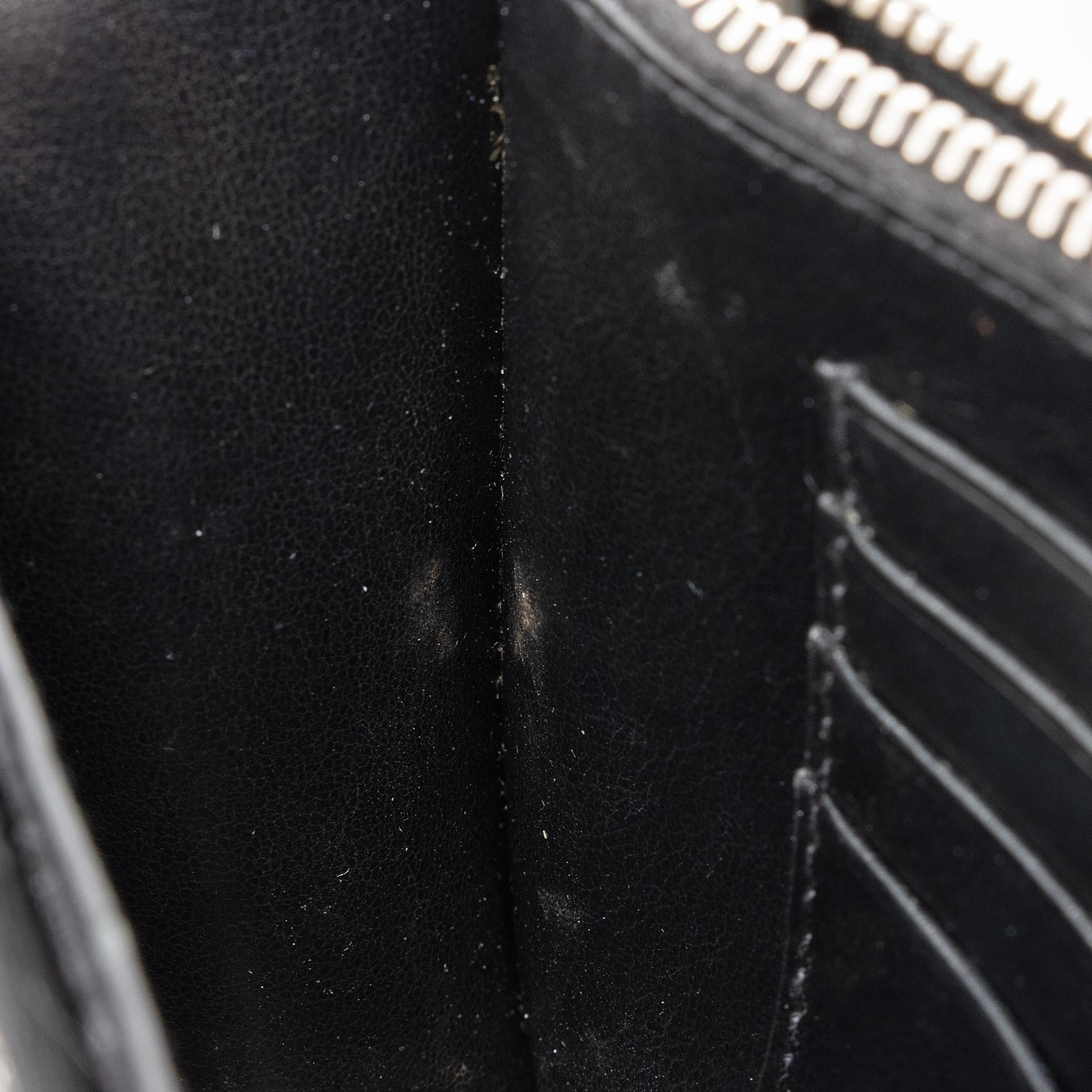 Saint Laurent Smooth Calfskin Monogram Sunset Mini Wallet on Chain Bag (SHF-JIh0bZ)